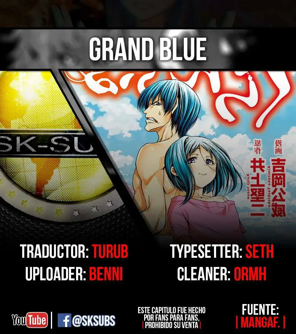 Página 1 — Grand Blue Capítulo 17
