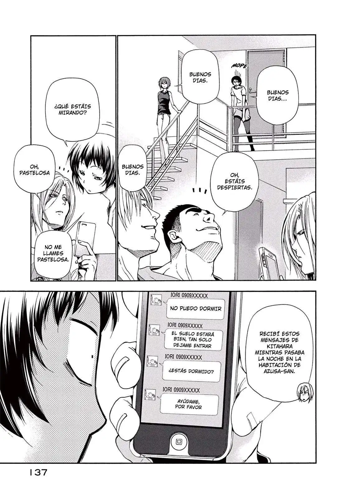 Página 4 — Grand Blue Capítulo 17