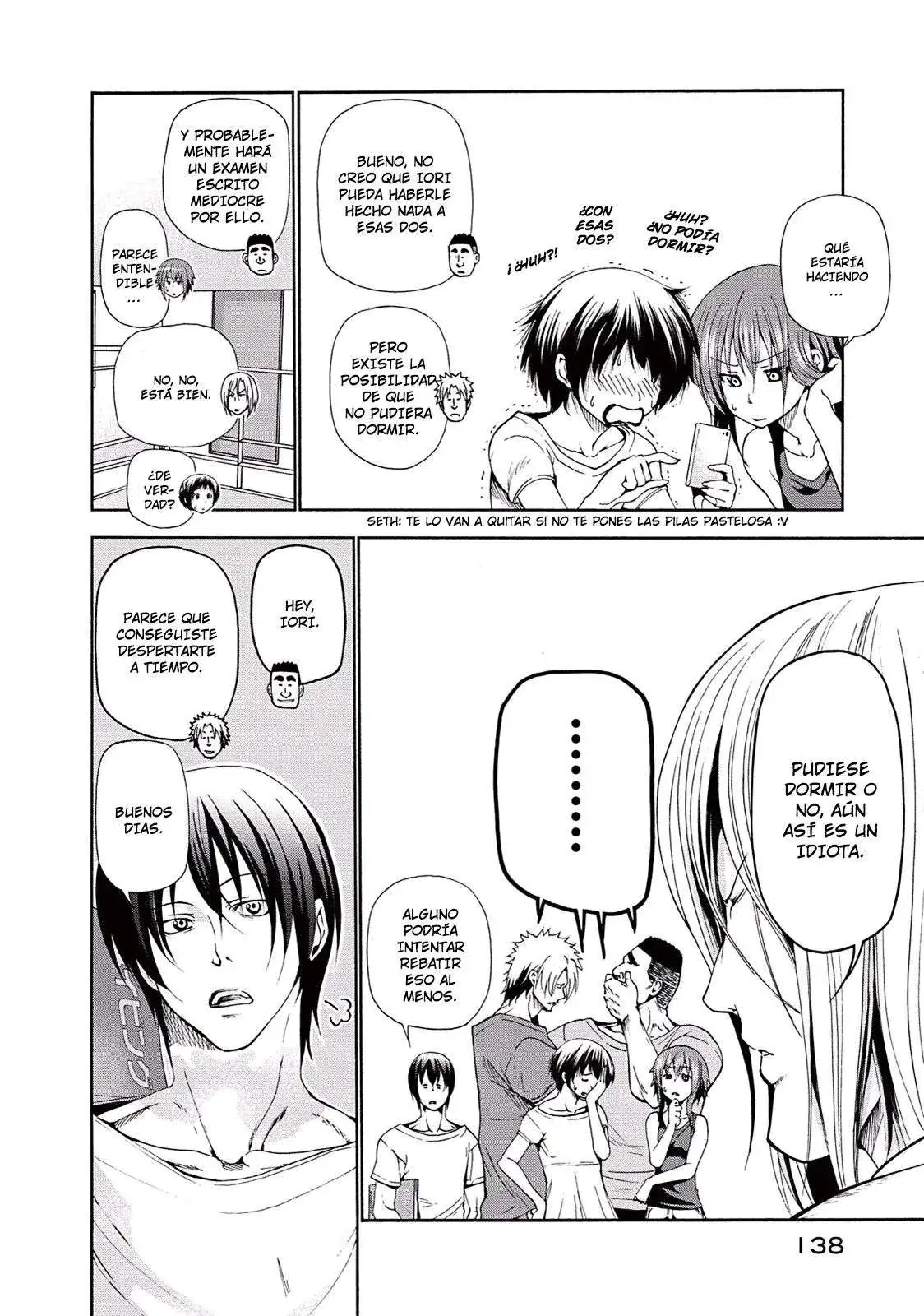 Página 5 — Grand Blue Capítulo 17