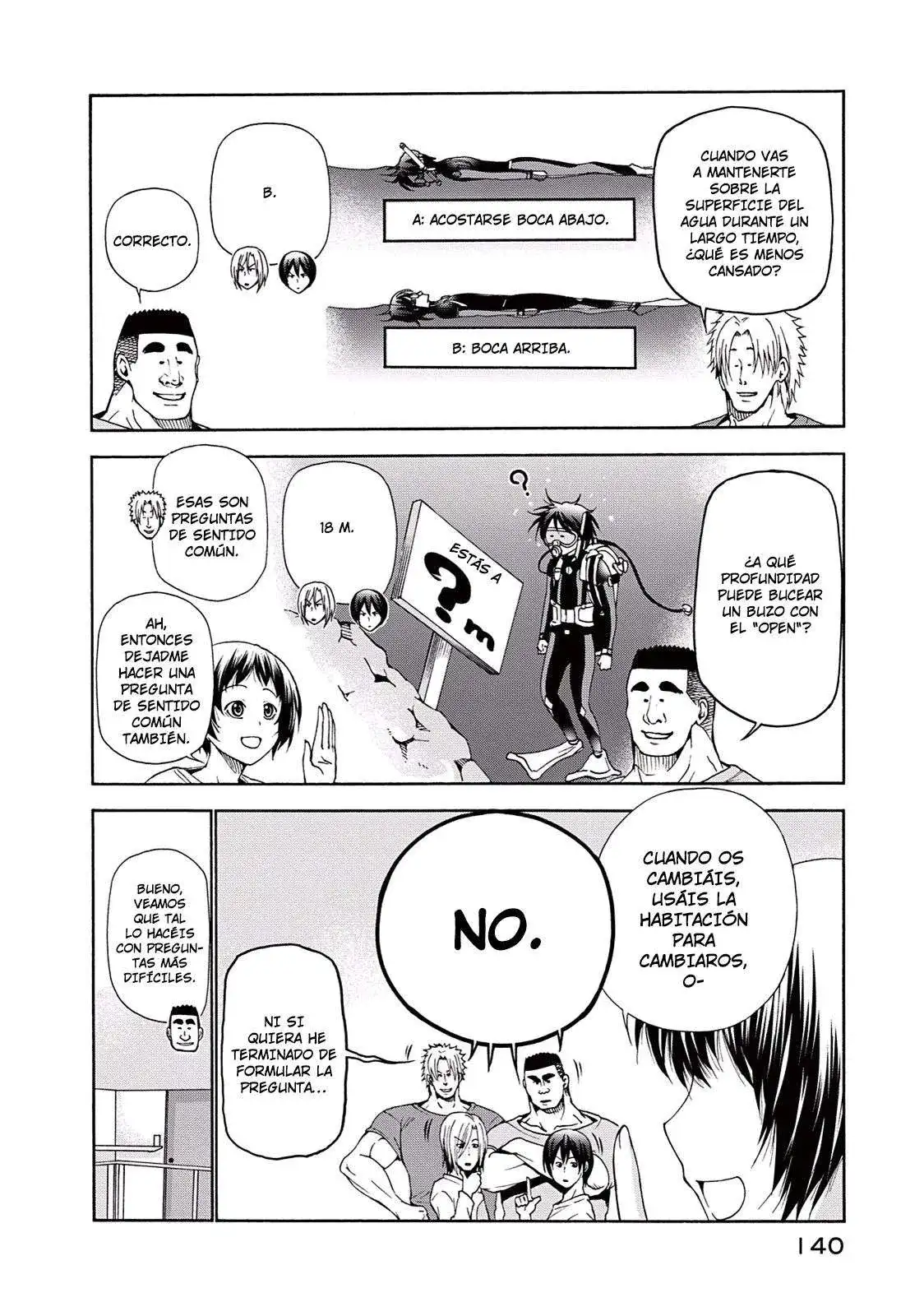 Página 7 — Grand Blue Capítulo 17
