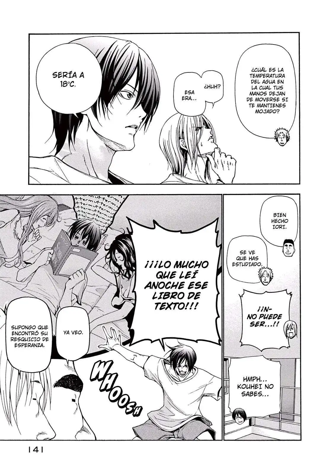 Página 8 — Grand Blue Capítulo 17