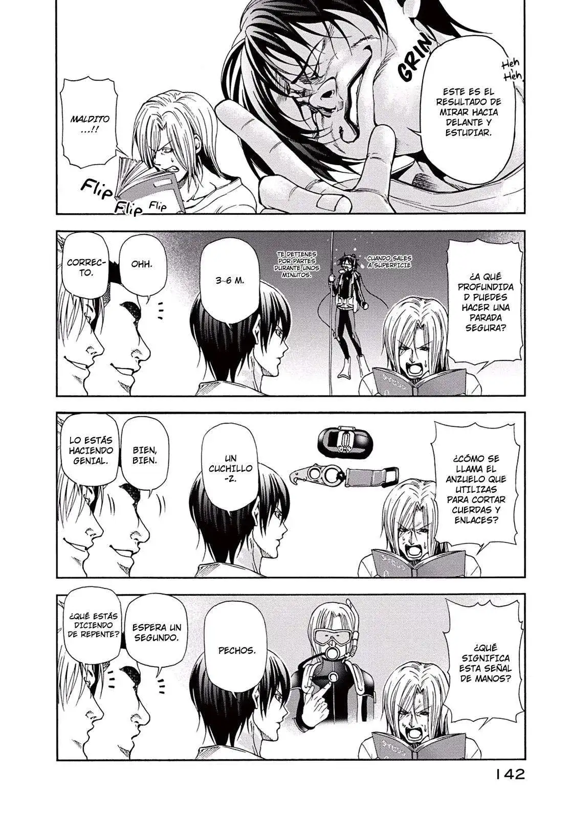 Página 9 — Grand Blue Capítulo 17