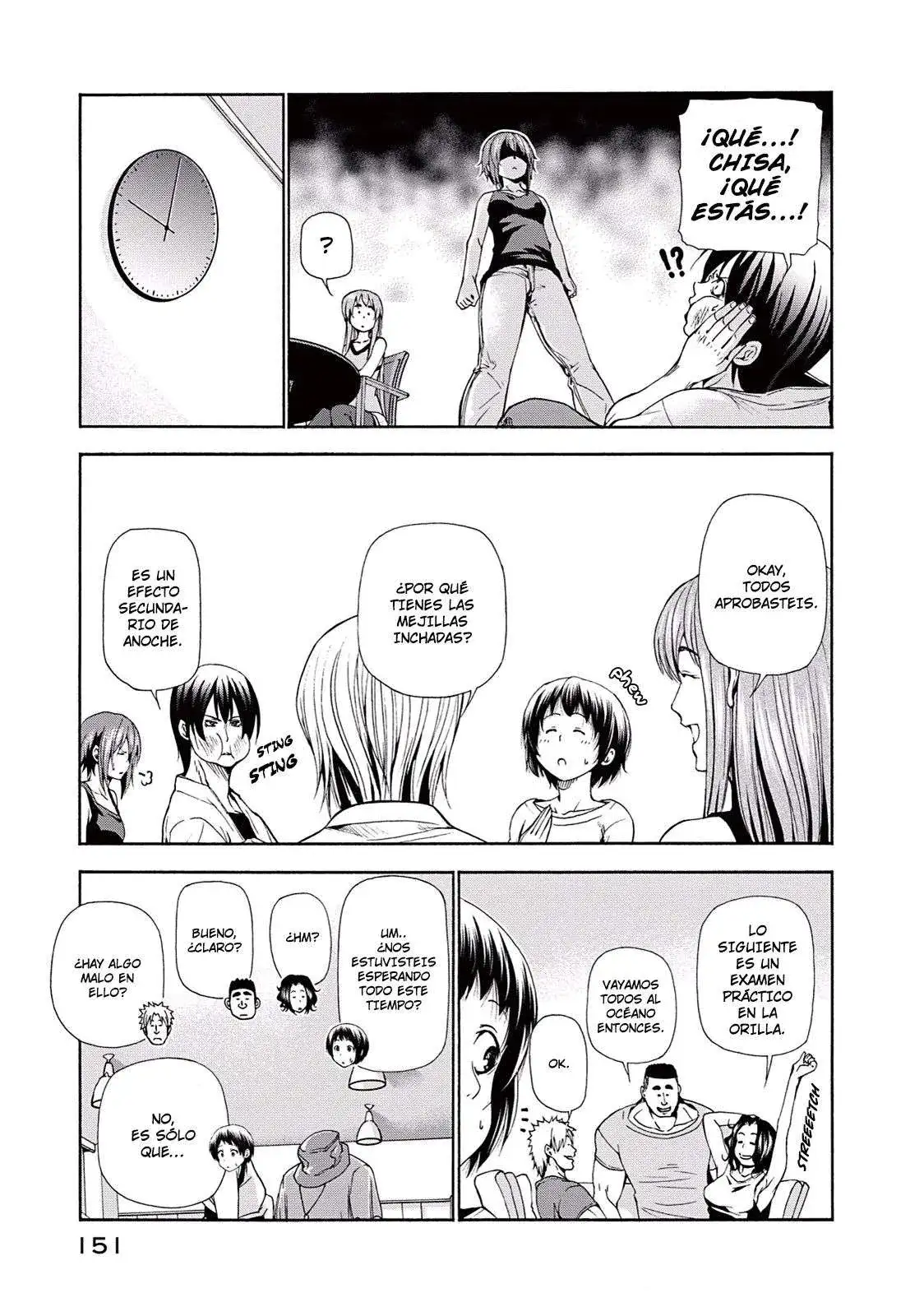 Página 18 — Grand Blue Capítulo 17