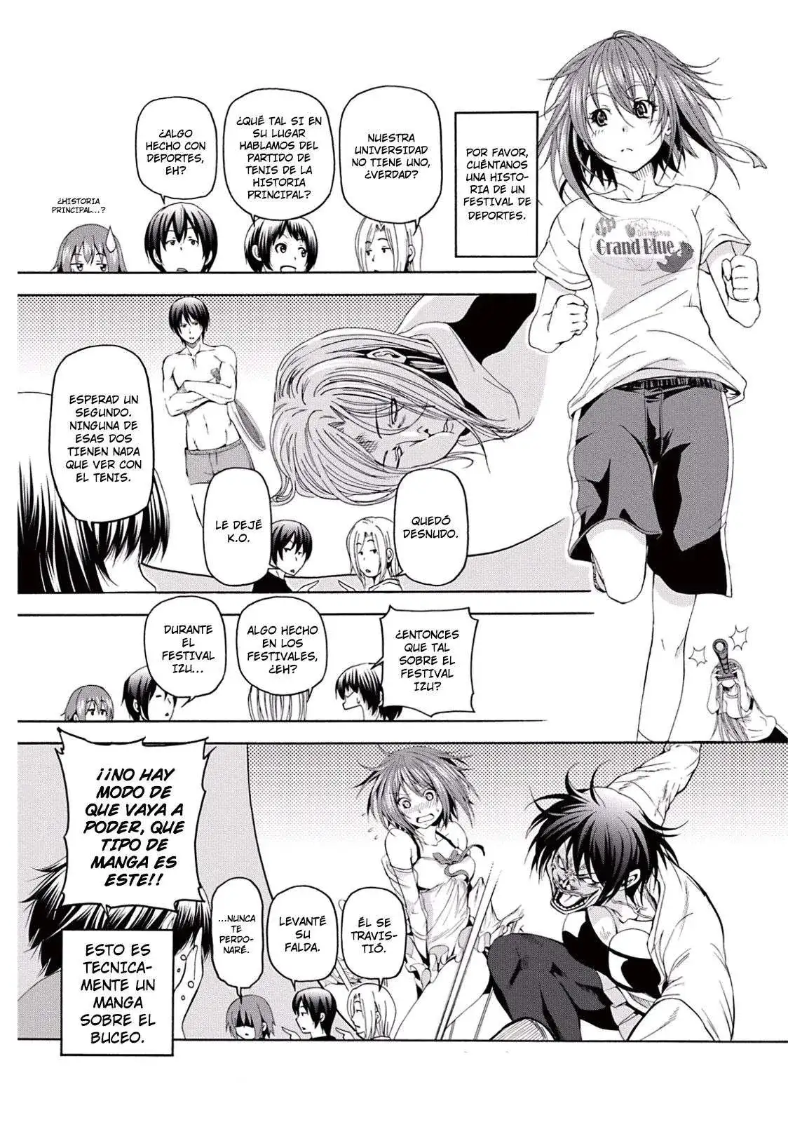 Página 57 — Grand Blue Capítulo 17