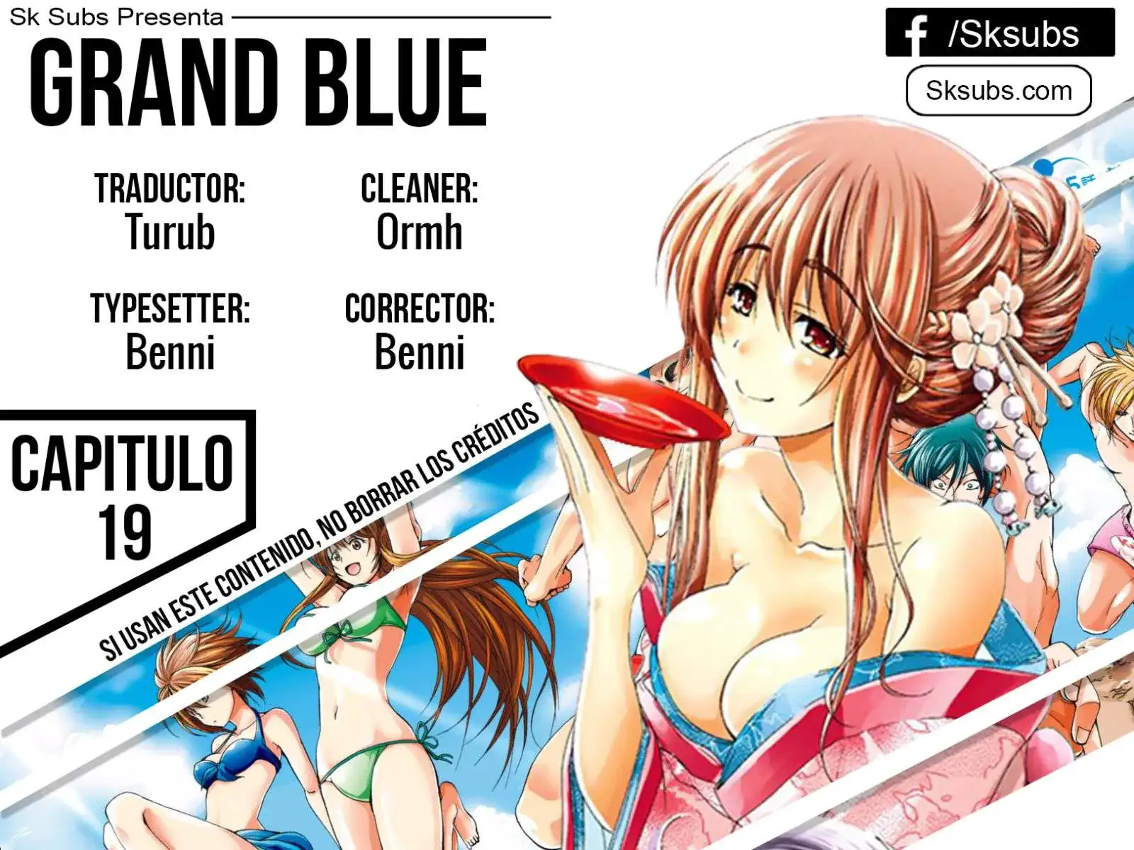 Página 1 — Grand Blue Capítulo 19