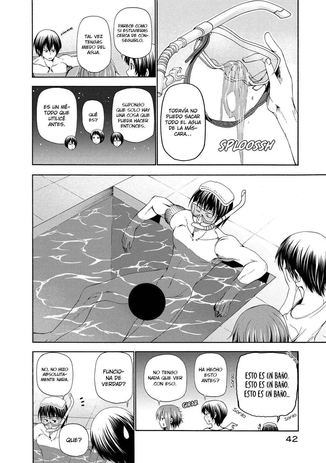 Página 9 — Grand Blue Capítulo 19