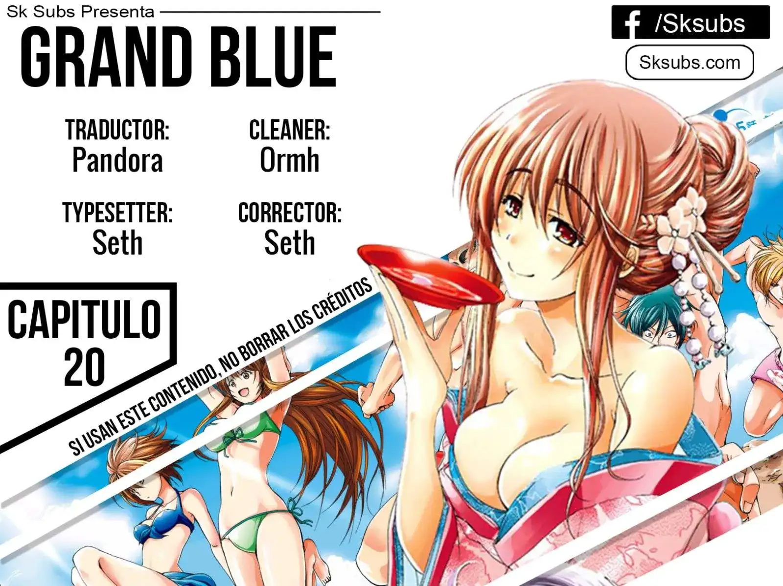 Página 1 — Grand Blue Capítulo 20