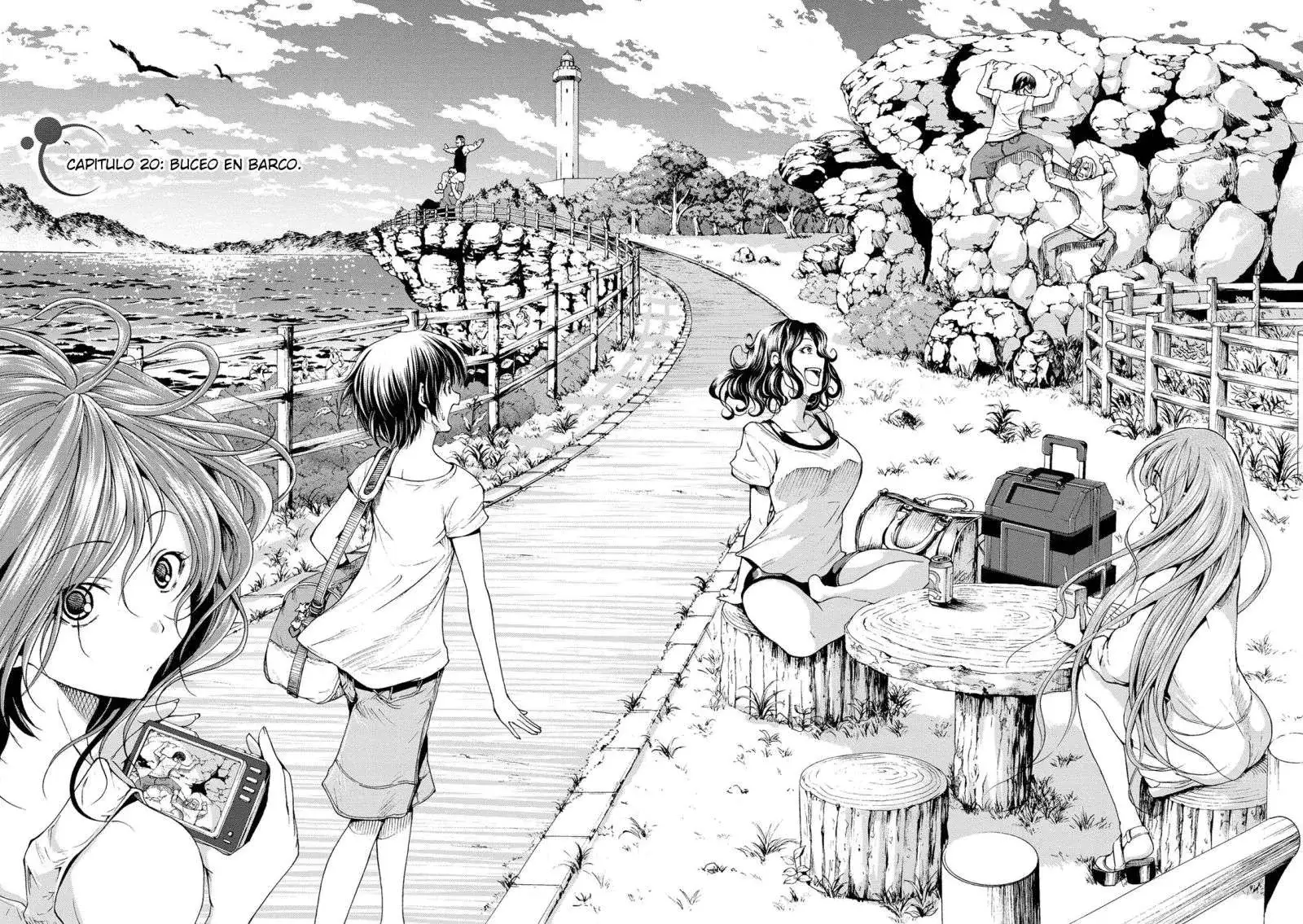 Página 3 — Grand Blue Capítulo 20