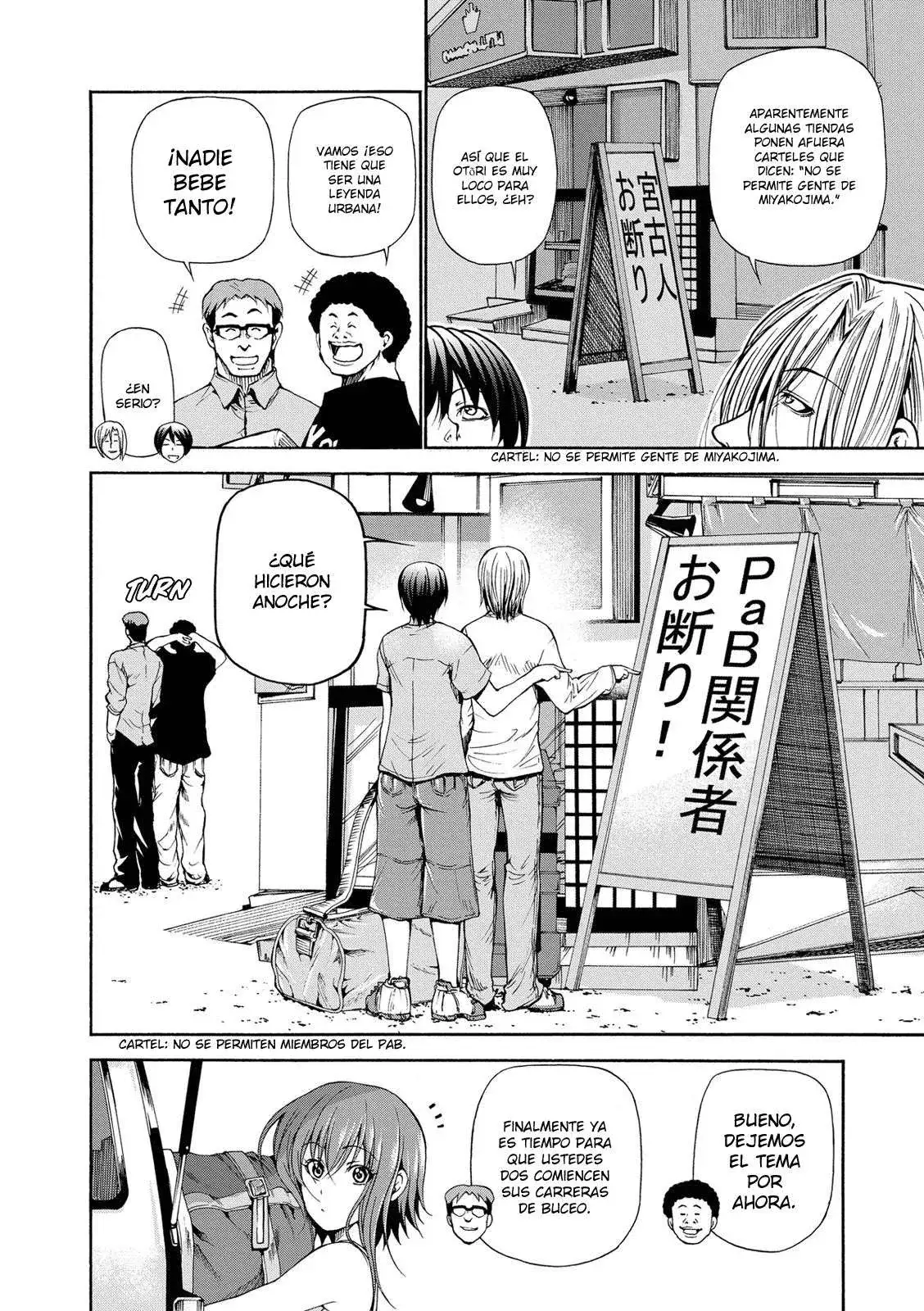 Página 6 — Grand Blue Capítulo 20