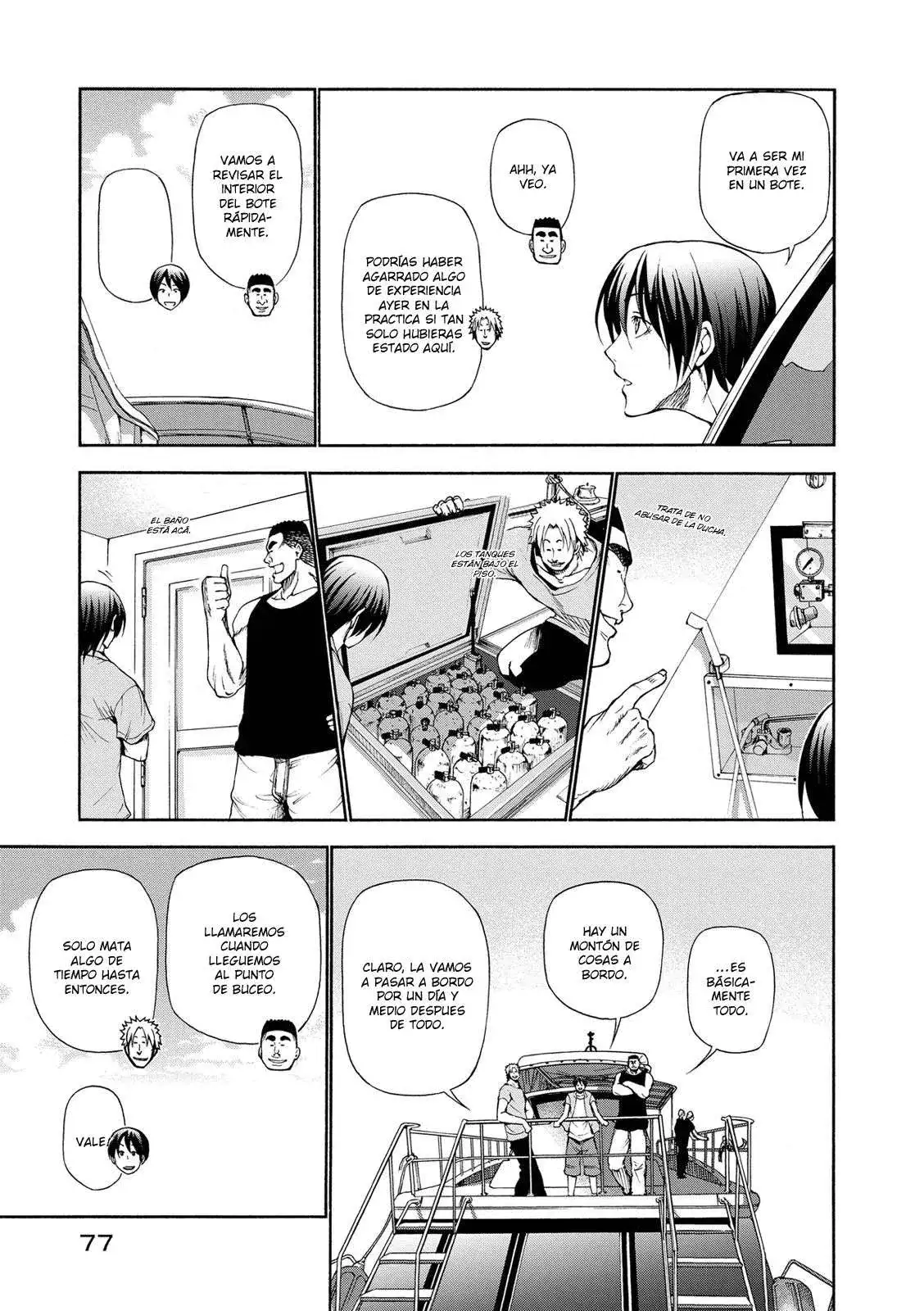 Página 9 — Grand Blue Capítulo 20