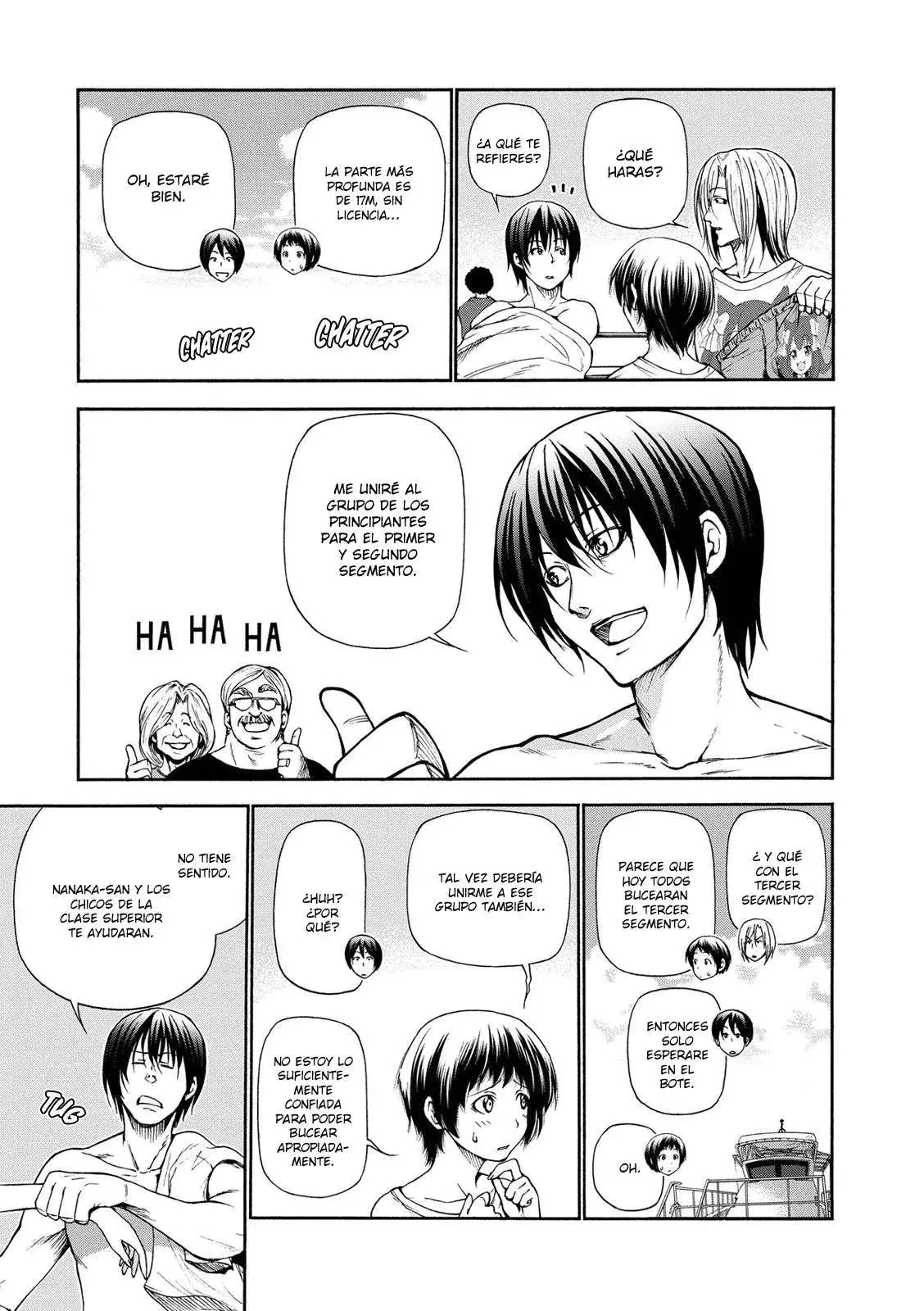 Página 13 — Grand Blue Capítulo 20