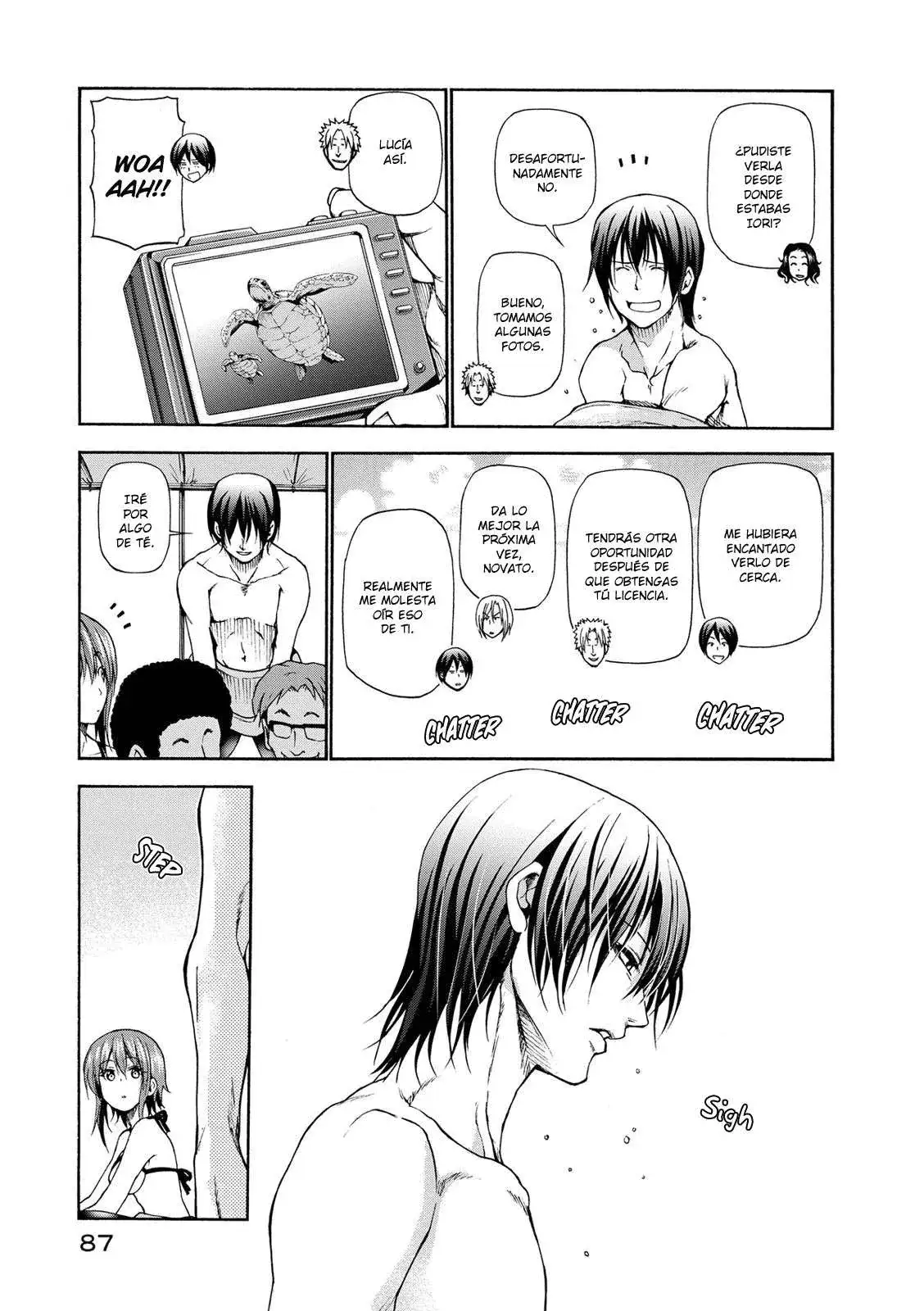 Página 19 — Grand Blue Capítulo 20