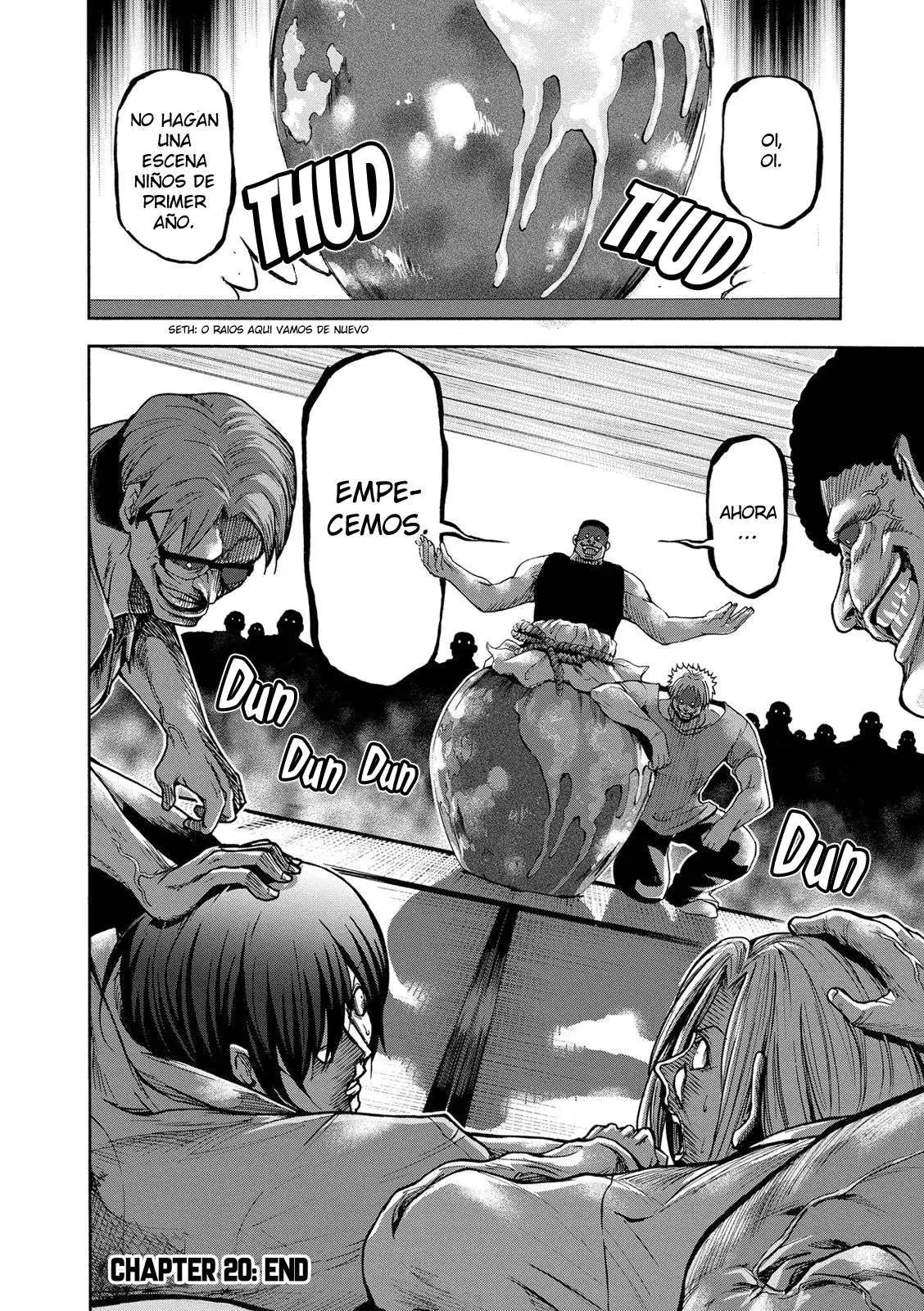 Página 37 — Grand Blue Capítulo 20