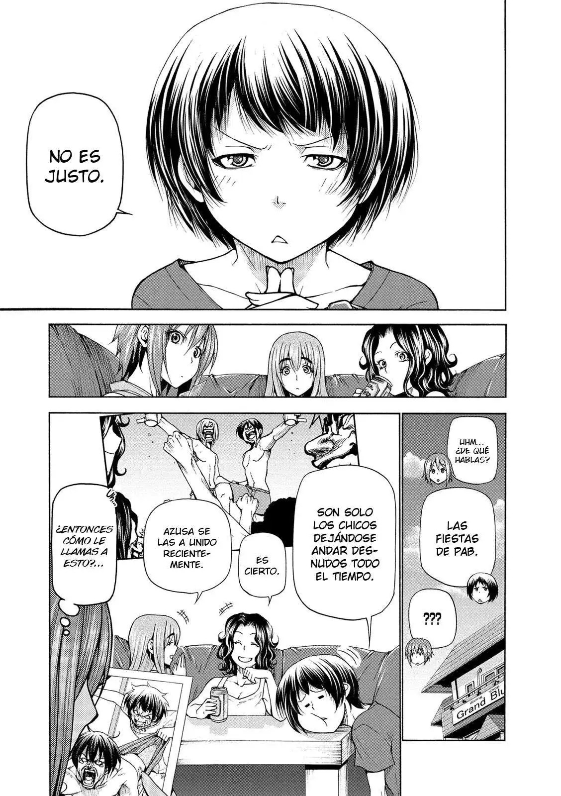 Página 6 — Grand Blue Capítulo 22