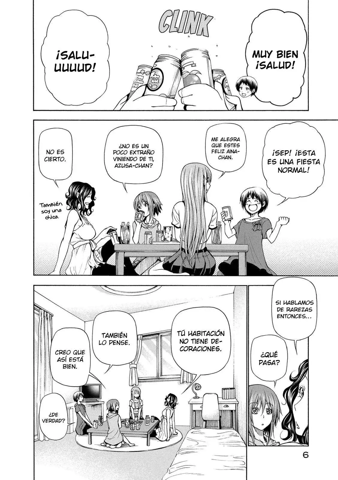 Página 9 — Grand Blue Capítulo 22