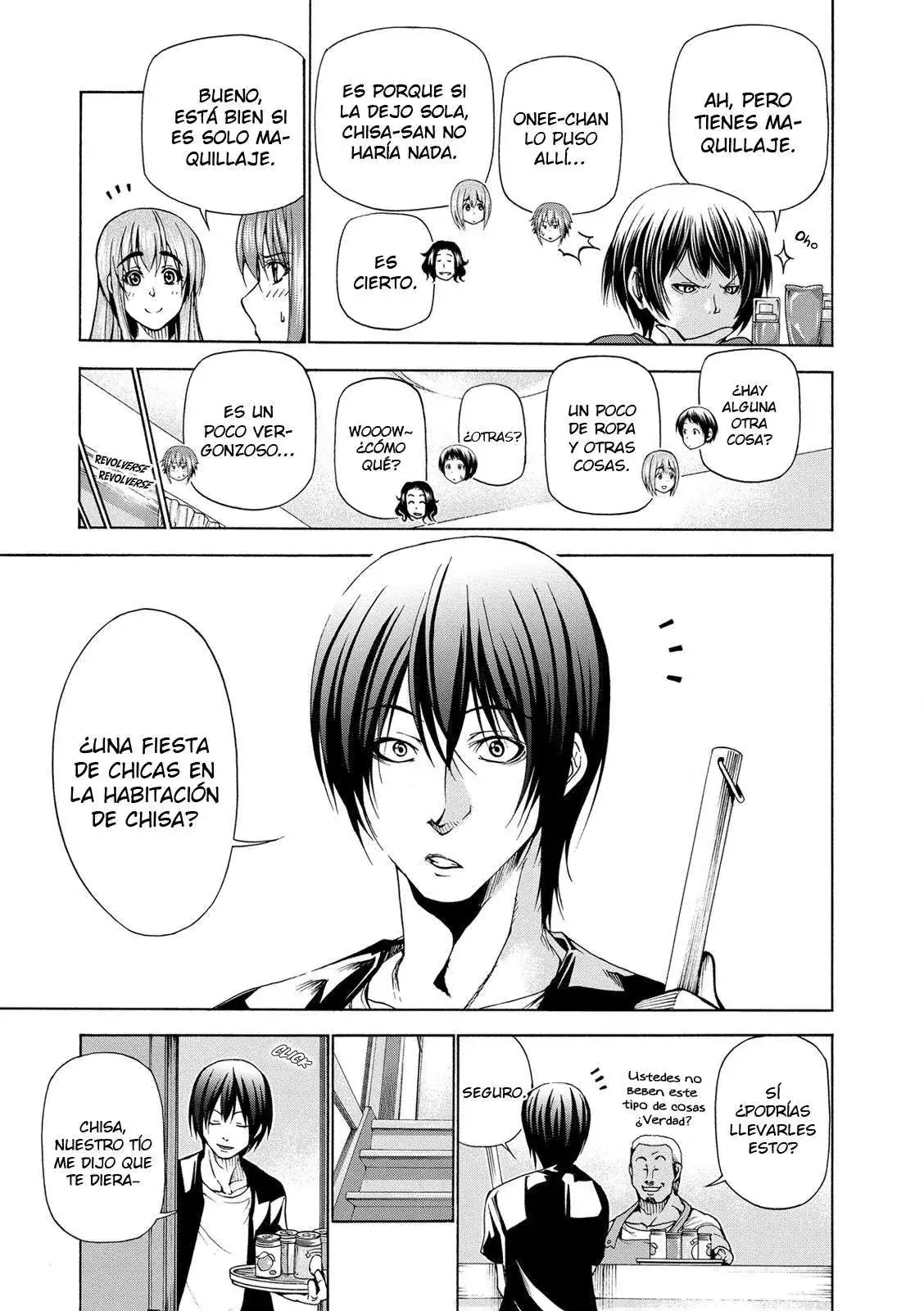 Página 10 — Grand Blue Capítulo 22