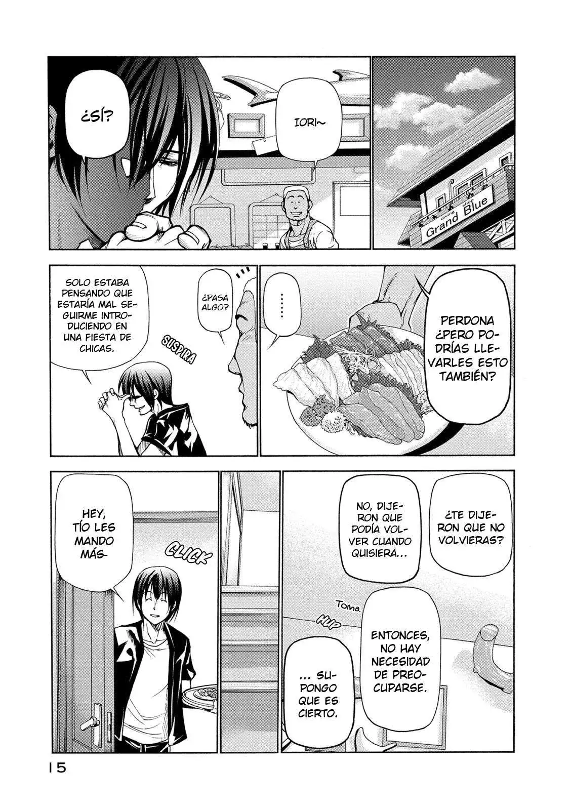 Página 18 — Grand Blue Capítulo 22