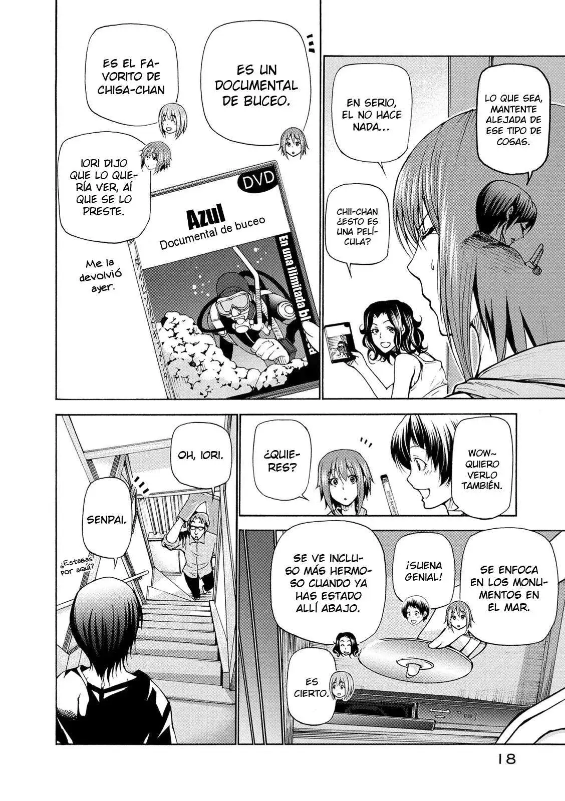 Página 21 — Grand Blue Capítulo 22