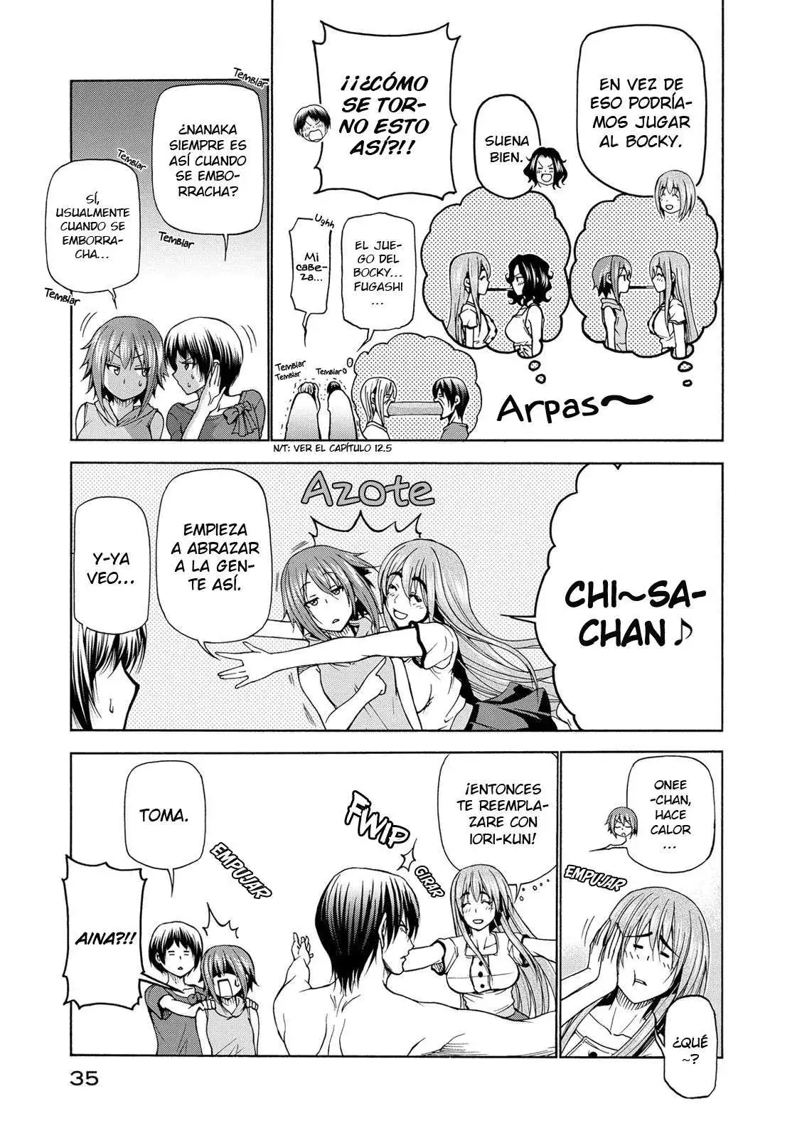 Página 38 — Grand Blue Capítulo 22