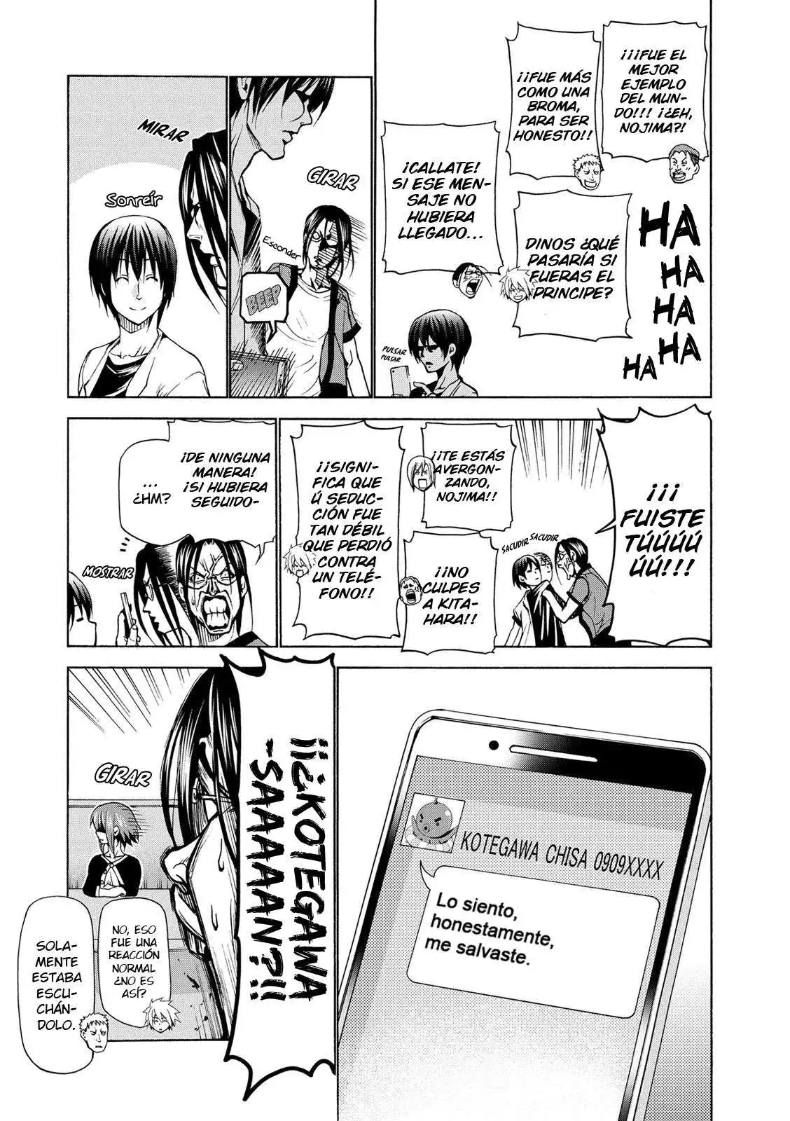 Página 16 — Grand Blue Capítulo 23