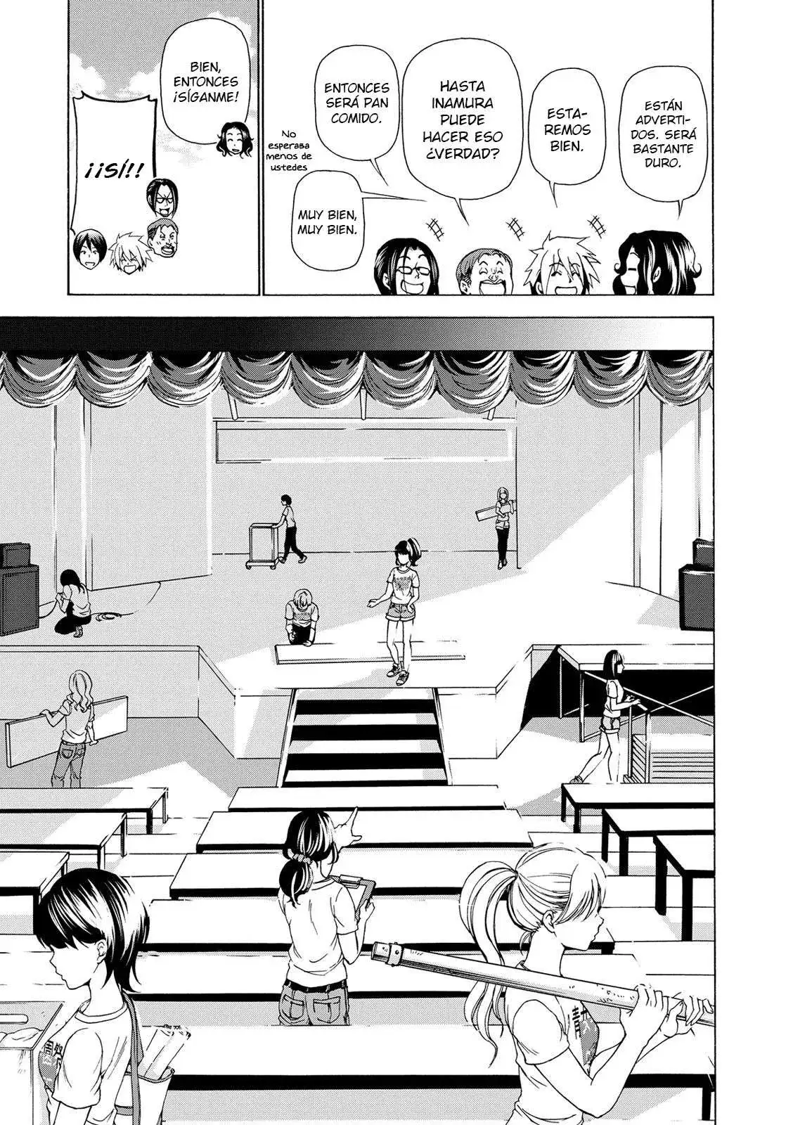 Página 15 — Grand Blue Capítulo 25