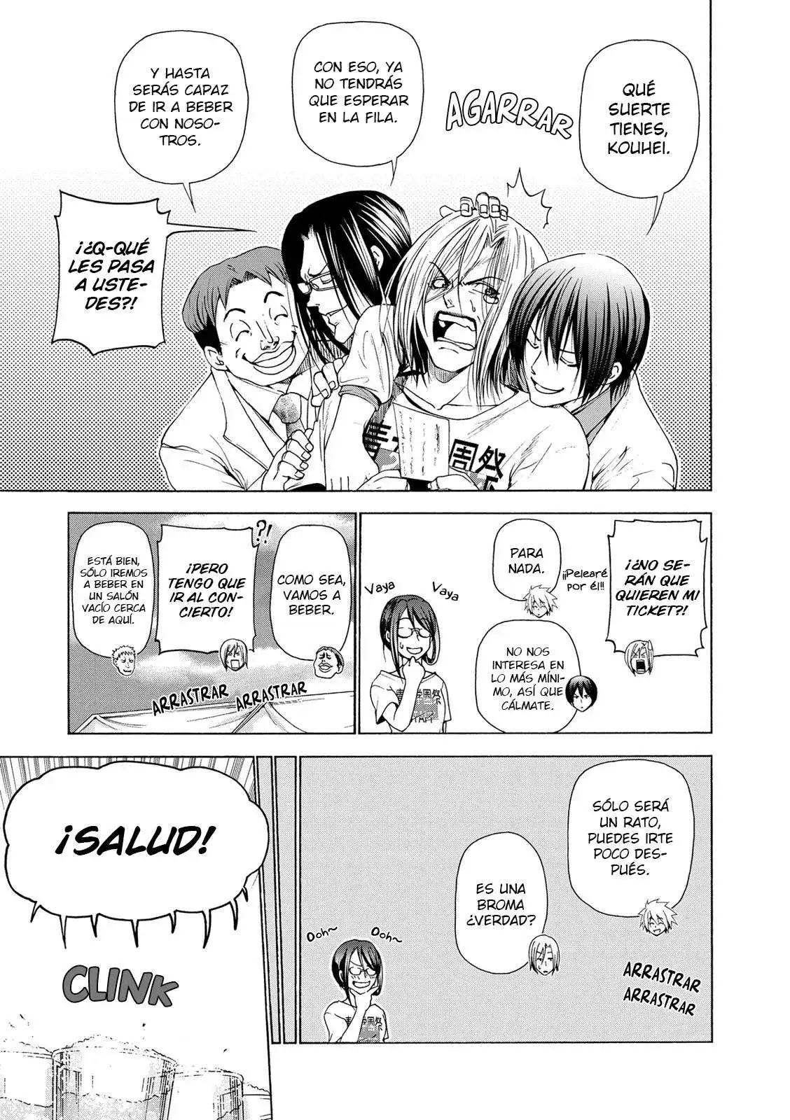 Página 25 — Grand Blue Capítulo 25