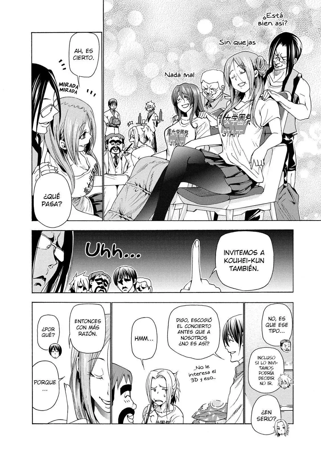 Página 34 — Grand Blue Capítulo 25