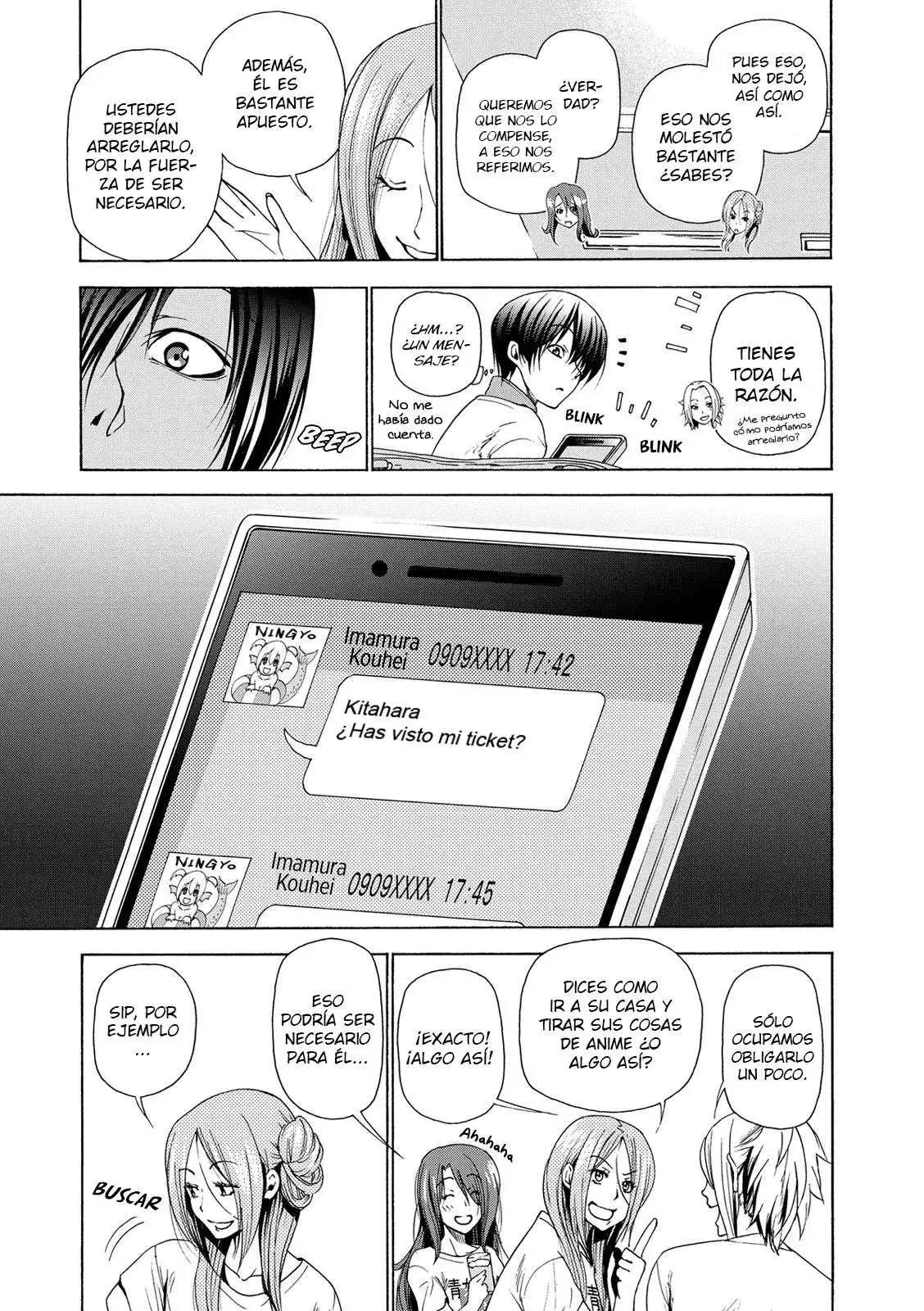 Página 35 — Grand Blue Capítulo 25