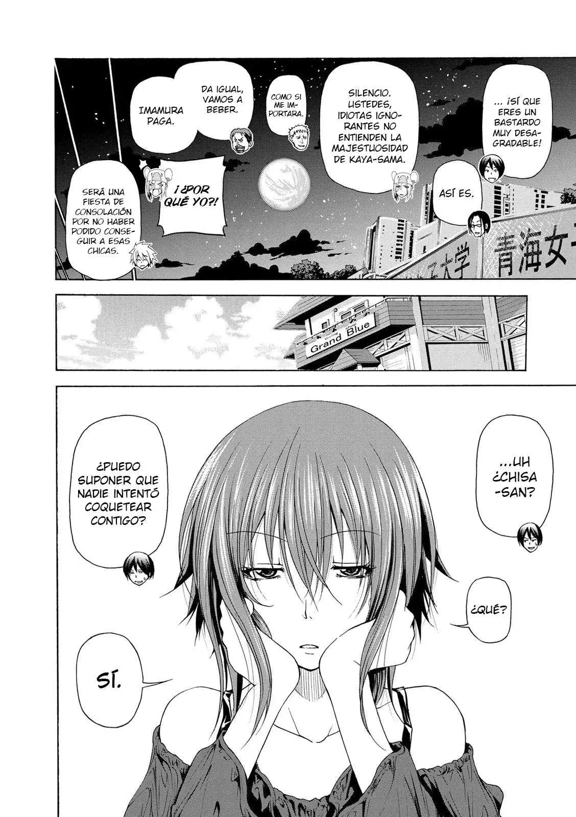 Página 44 — Grand Blue Capítulo 25