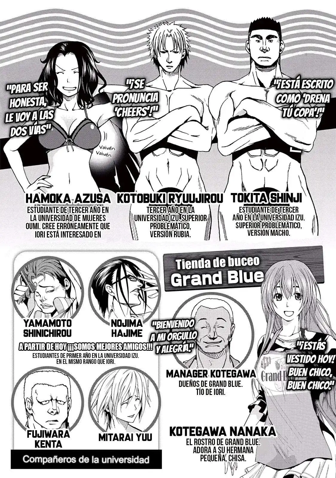 Página 6 — Grand Blue Capítulo 26