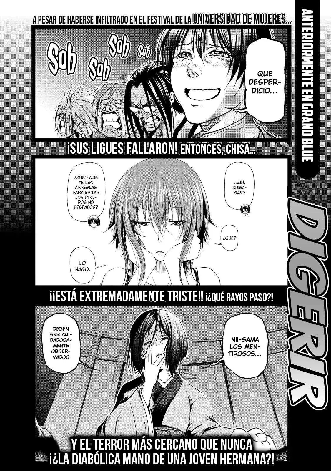 Página 7 — Grand Blue Capítulo 26