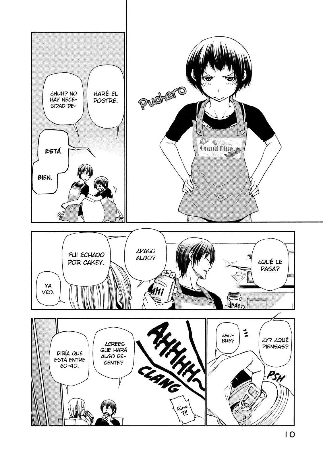 Página 13 — Grand Blue Capítulo 26