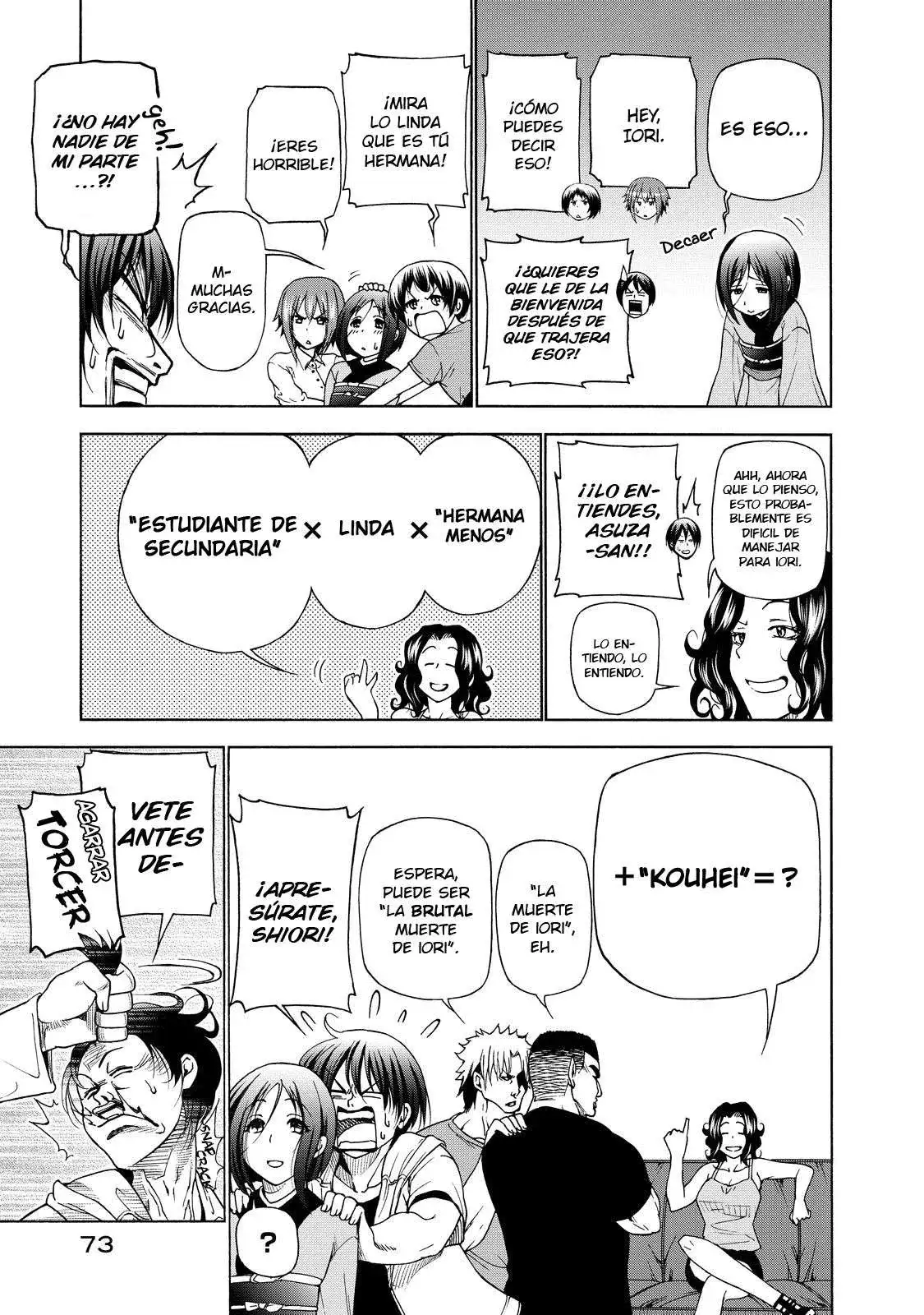 Página 28 — Grand Blue Capítulo 27