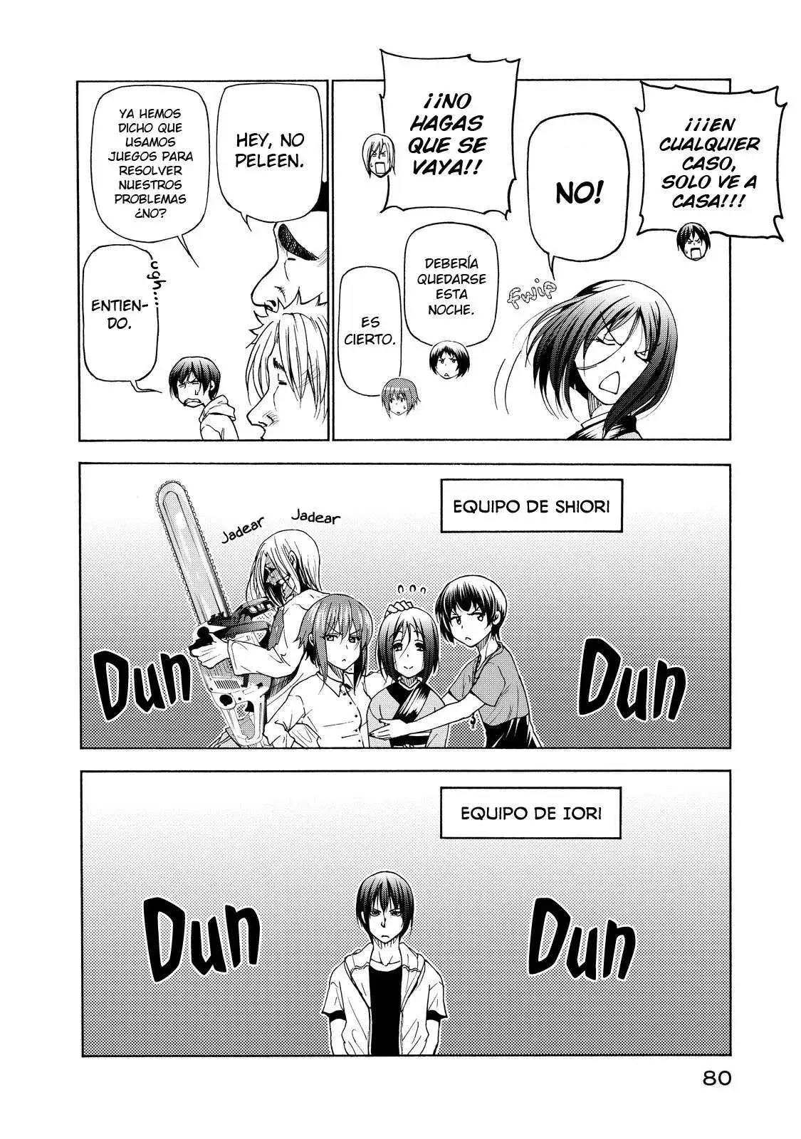 Página 35 — Grand Blue Capítulo 27