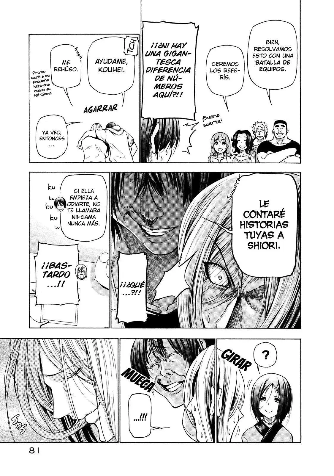 Página 36 — Grand Blue Capítulo 27