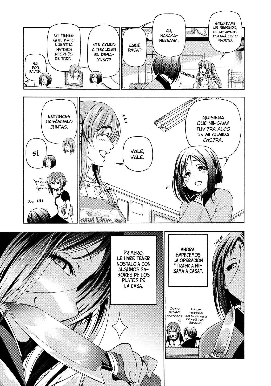 Página 8 — Grand Blue Capítulo 28