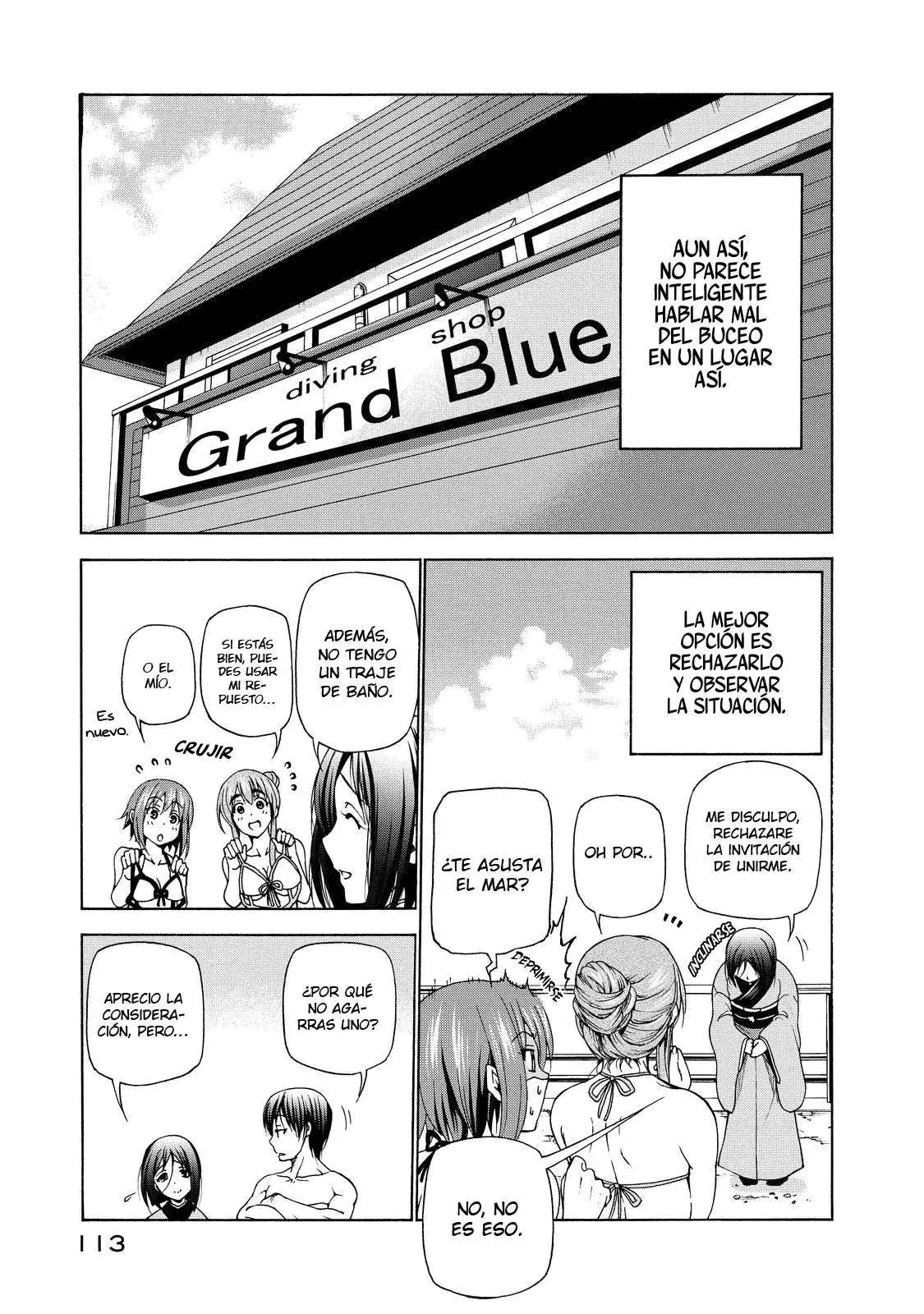Página 24 — Grand Blue Capítulo 28