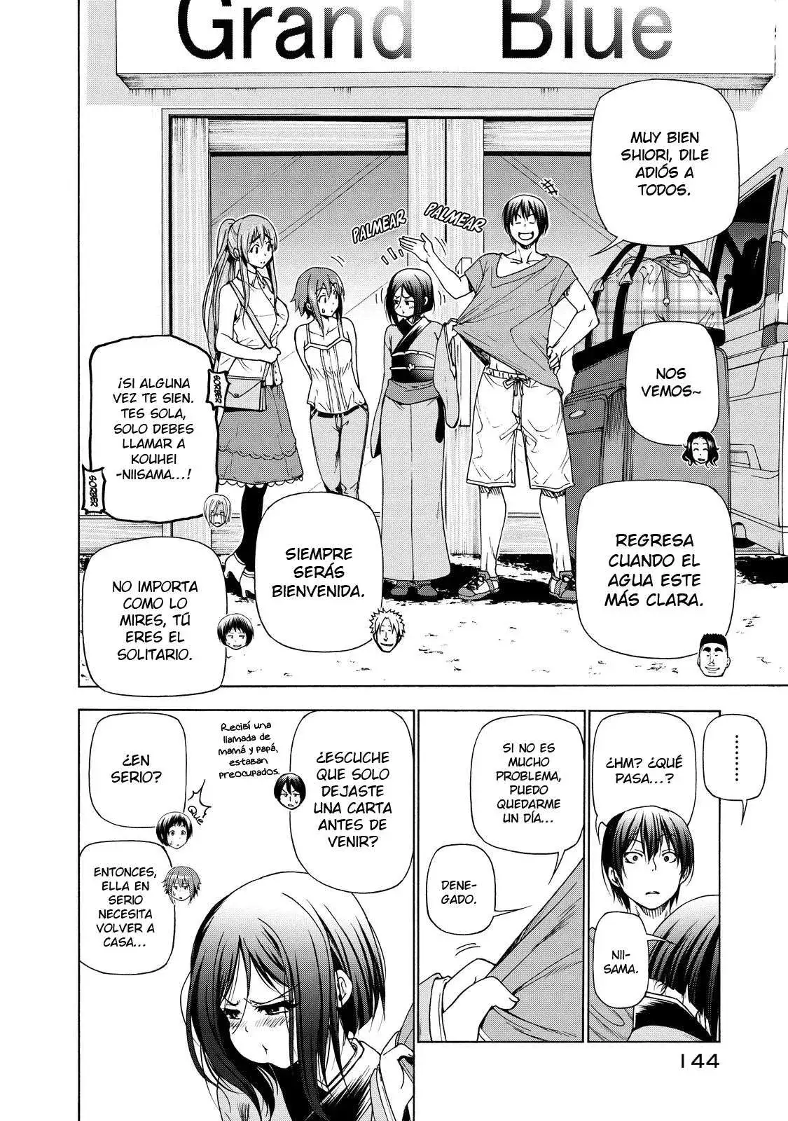 Página 54 — Grand Blue Capítulo 28