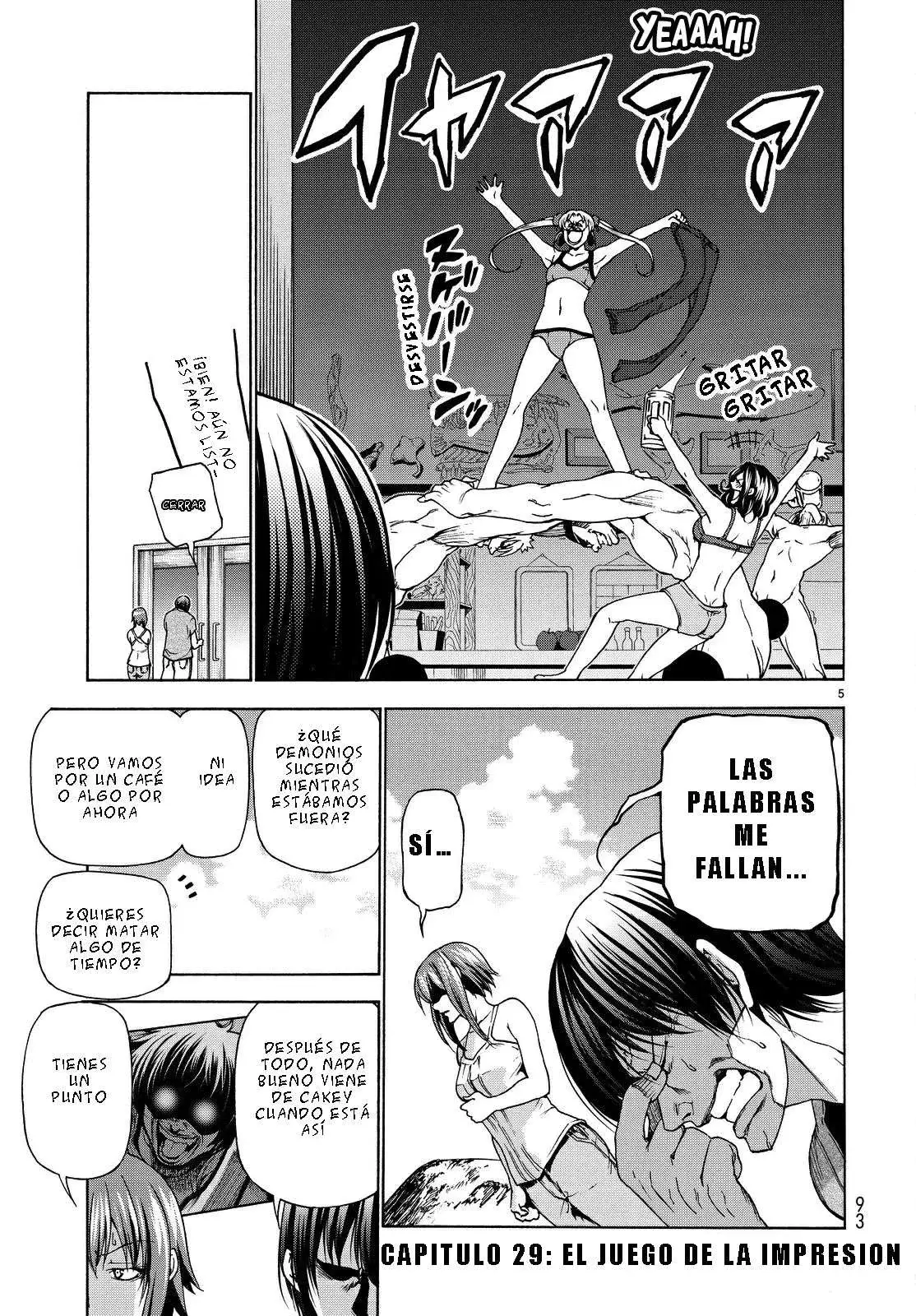 Página 4 — Grand Blue Capítulo 29