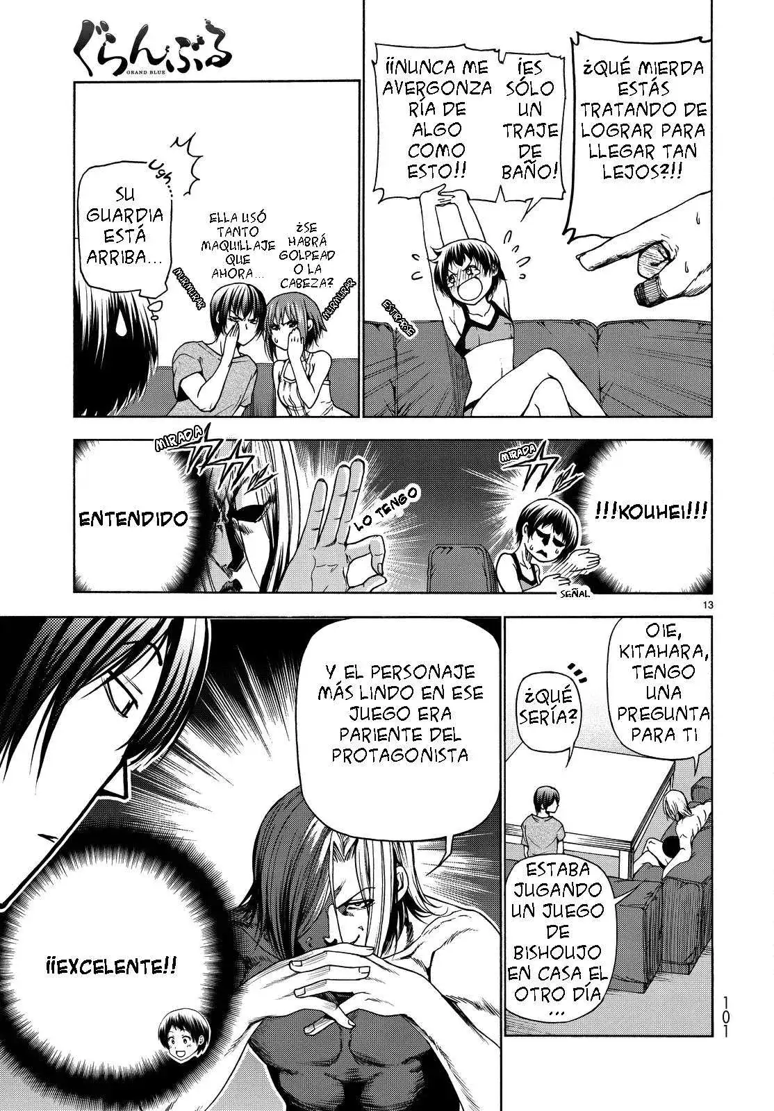 Página 12 — Grand Blue Capítulo 29