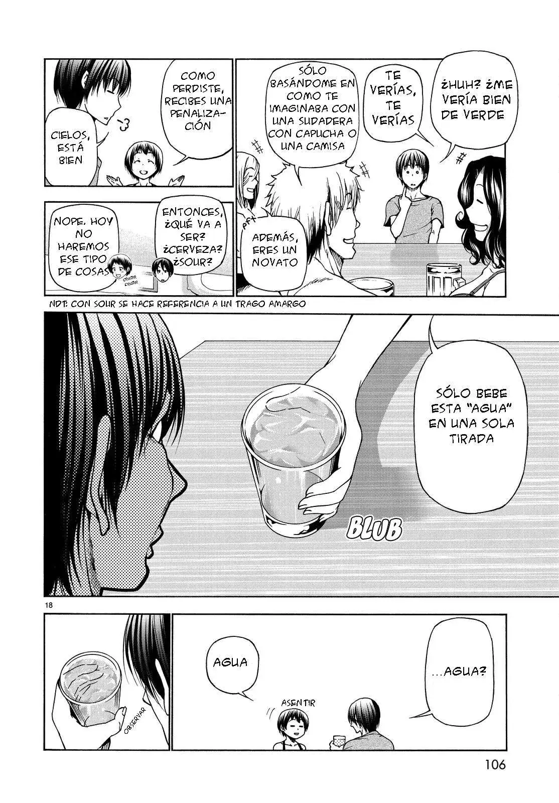 Página 17 — Grand Blue Capítulo 29