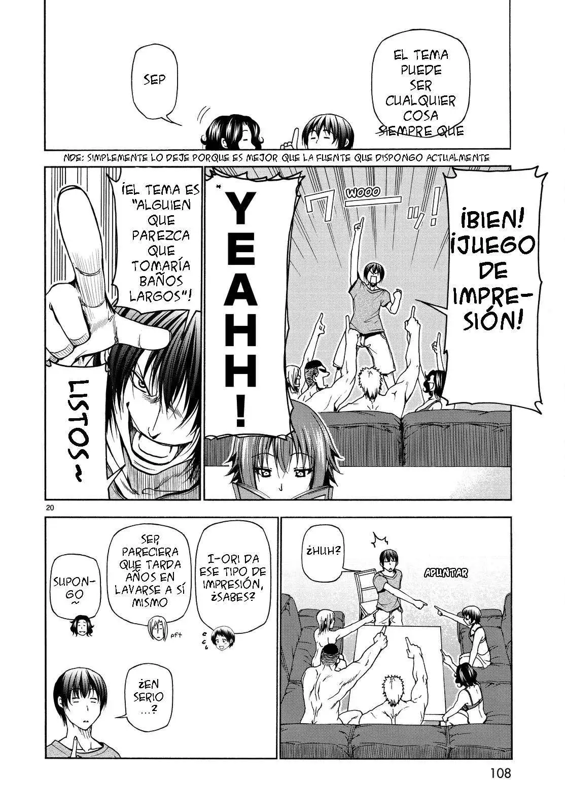 Página 19 — Grand Blue Capítulo 29
