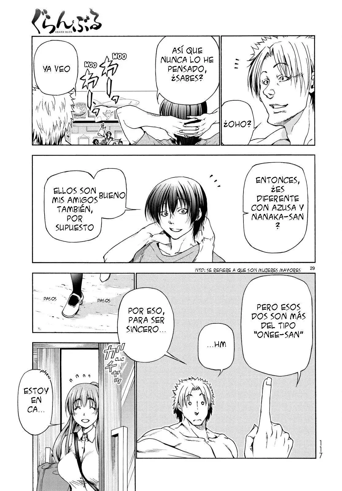 Página 28 — Grand Blue Capítulo 29