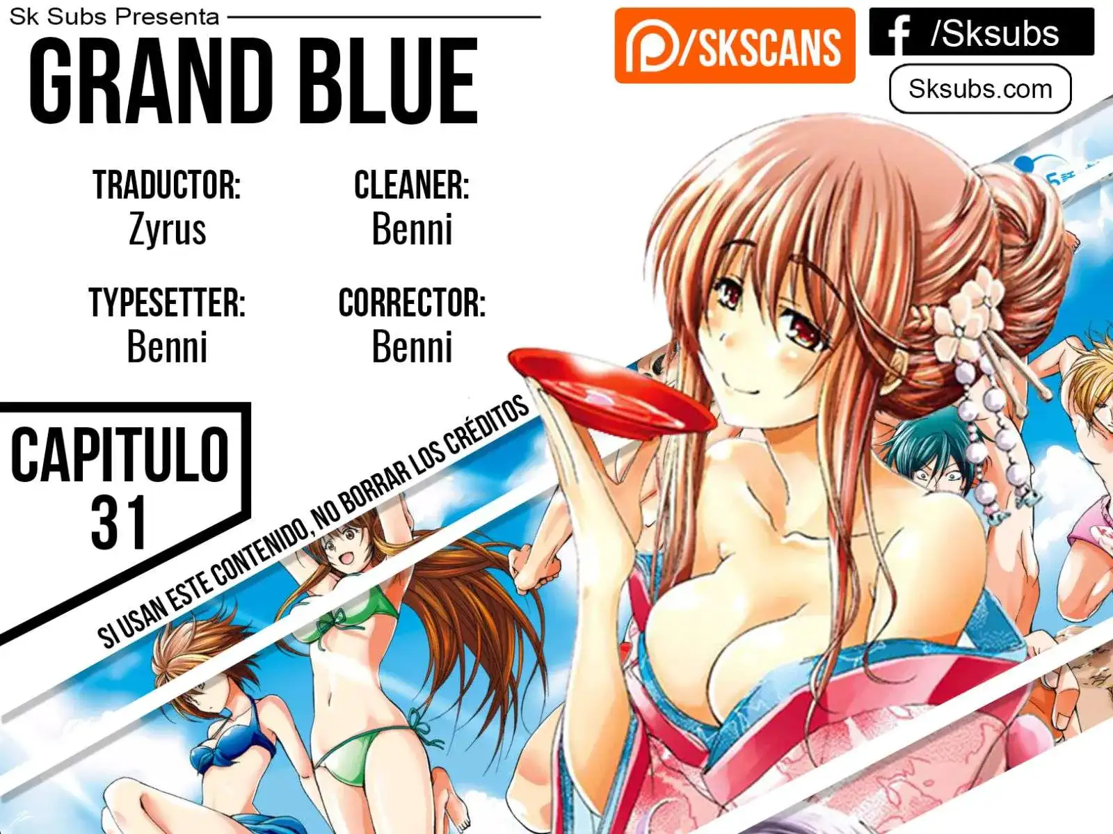 Página 1 — Grand Blue Capítulo 31