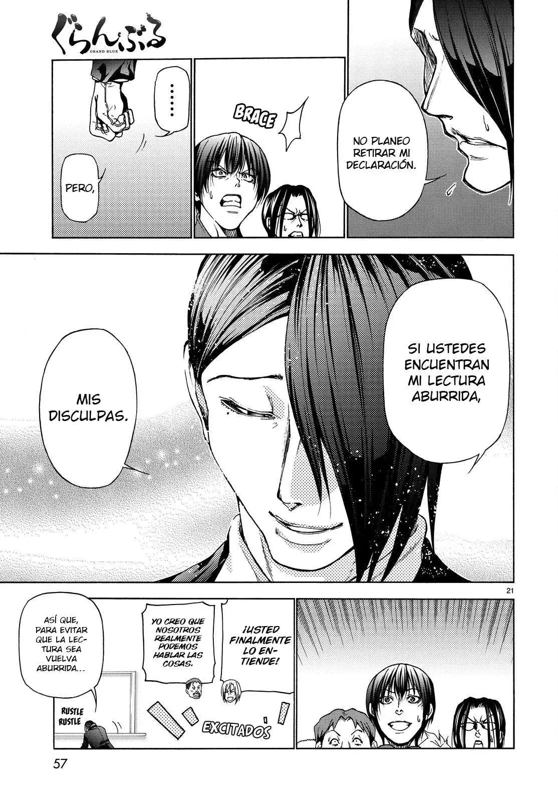 Página 23 — Grand Blue Capítulo 31
