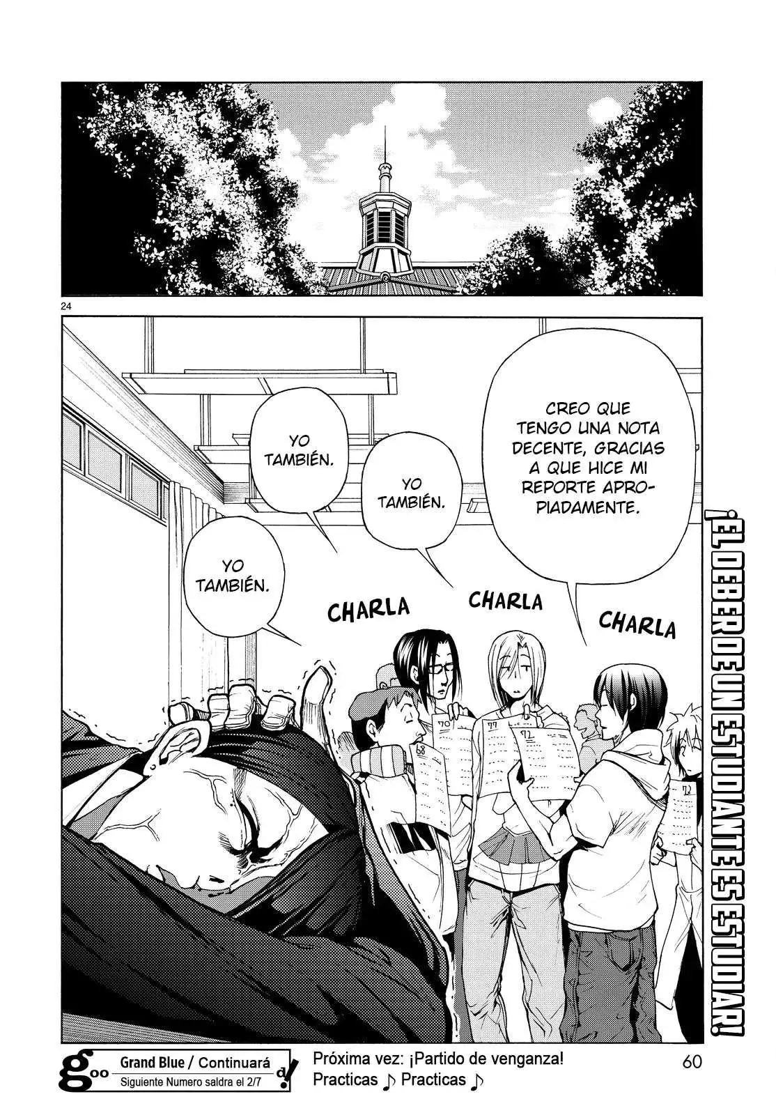Página 26 — Grand Blue Capítulo 31
