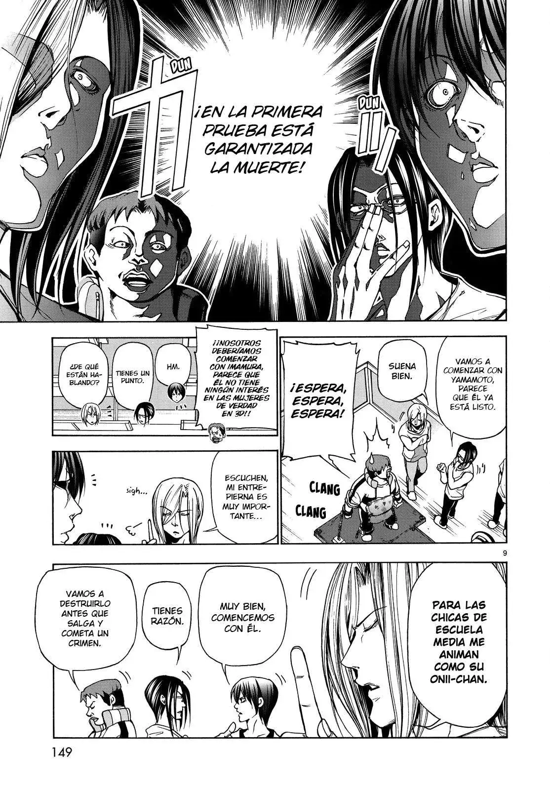 Página 10 — Grand Blue Capítulo 32