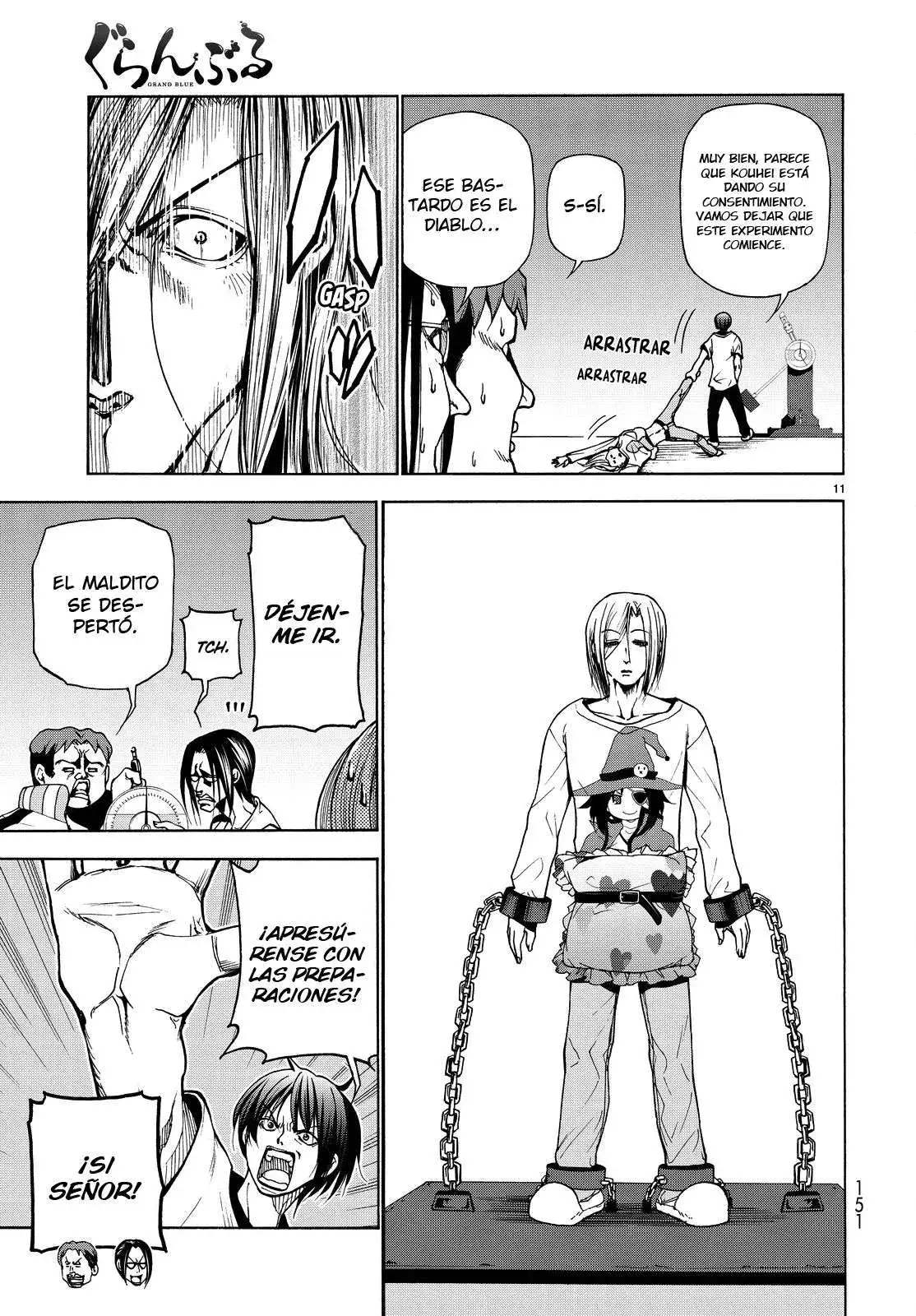 Página 12 — Grand Blue Capítulo 32