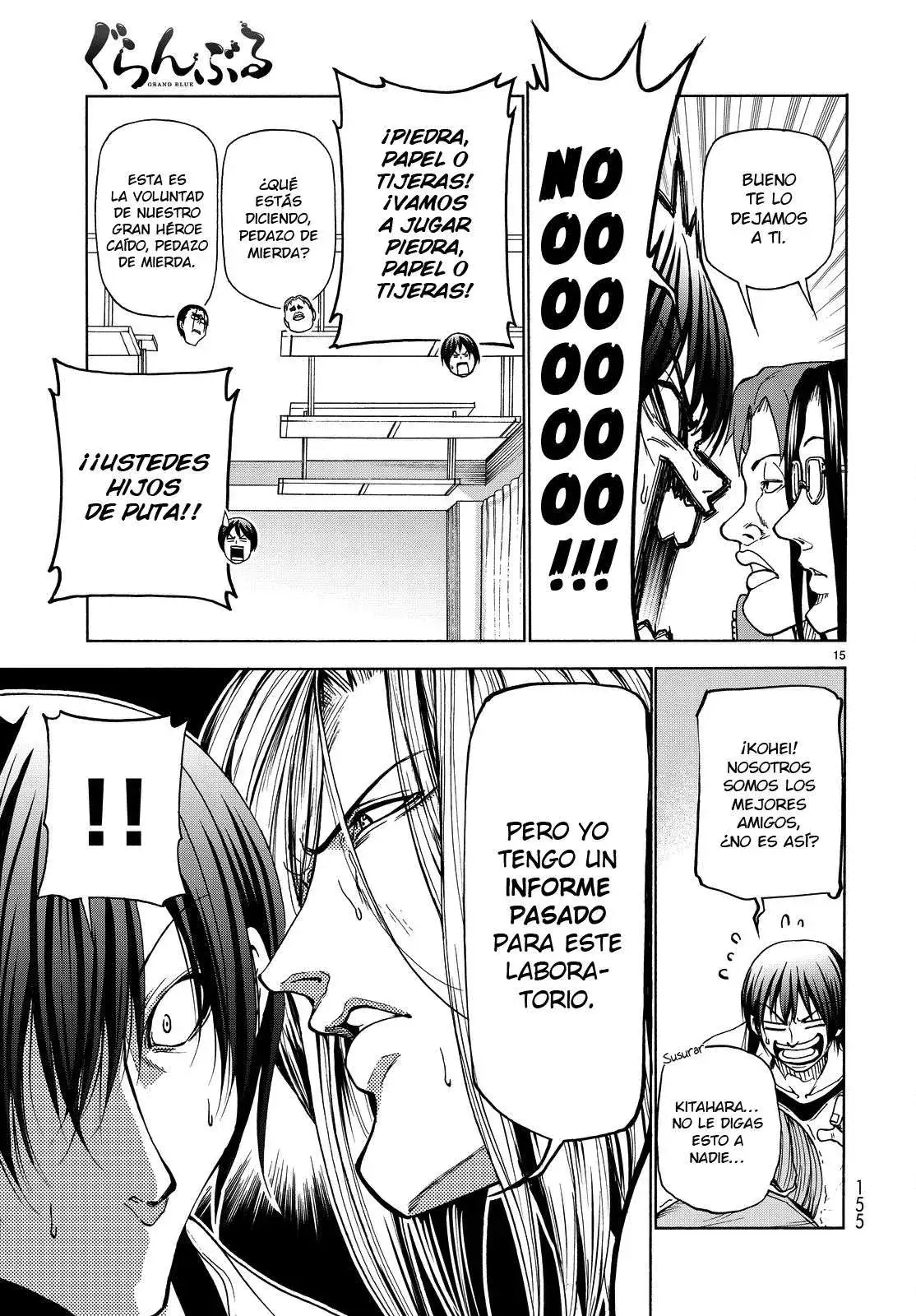 Página 16 — Grand Blue Capítulo 32