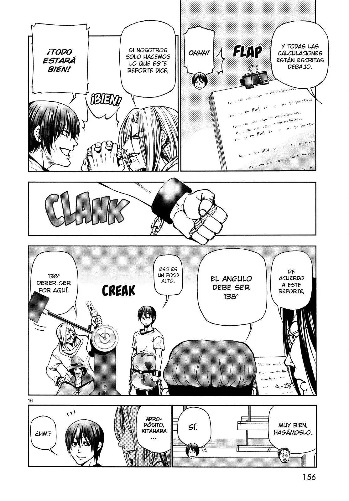 Página 17 — Grand Blue Capítulo 32